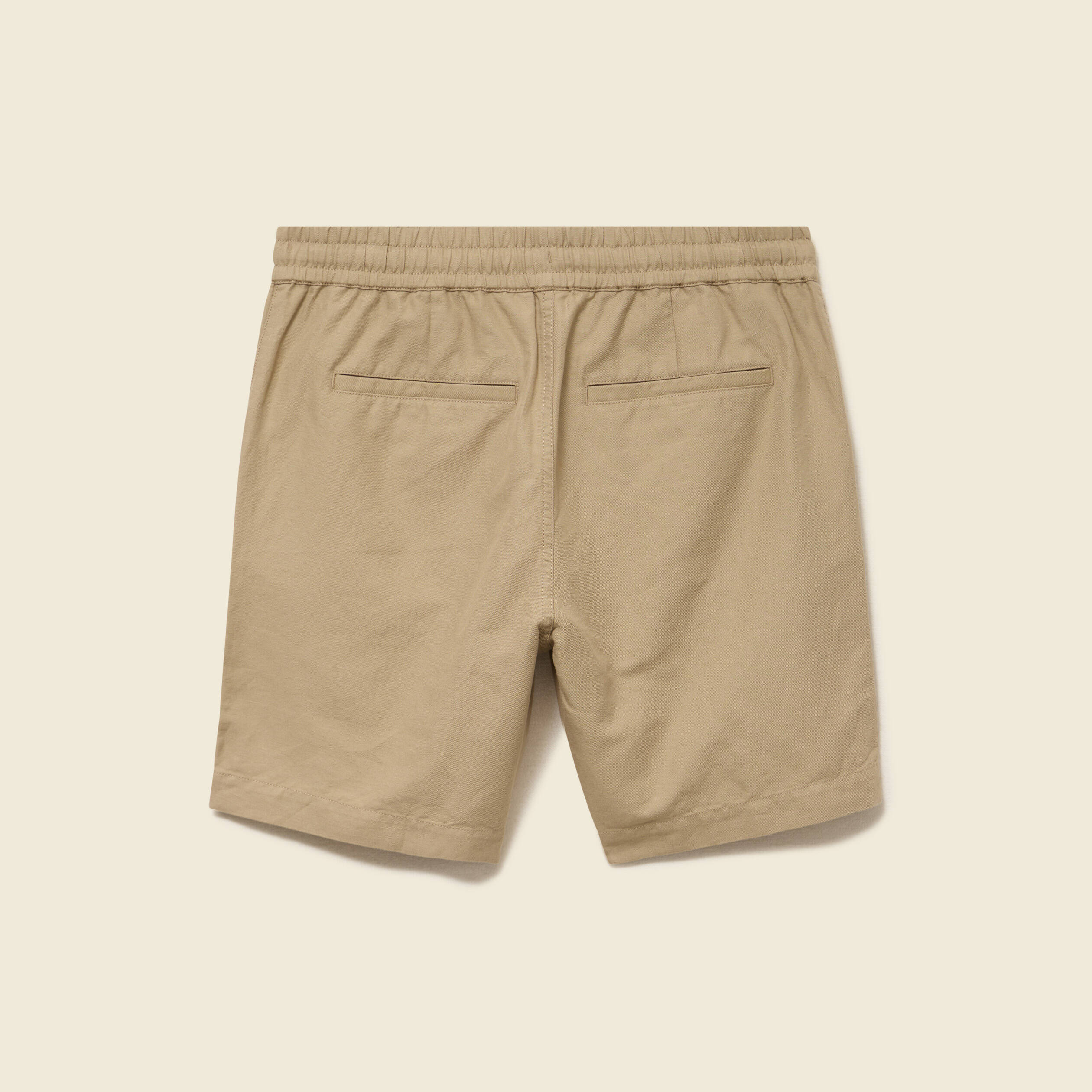 Bermuda vert olive homme