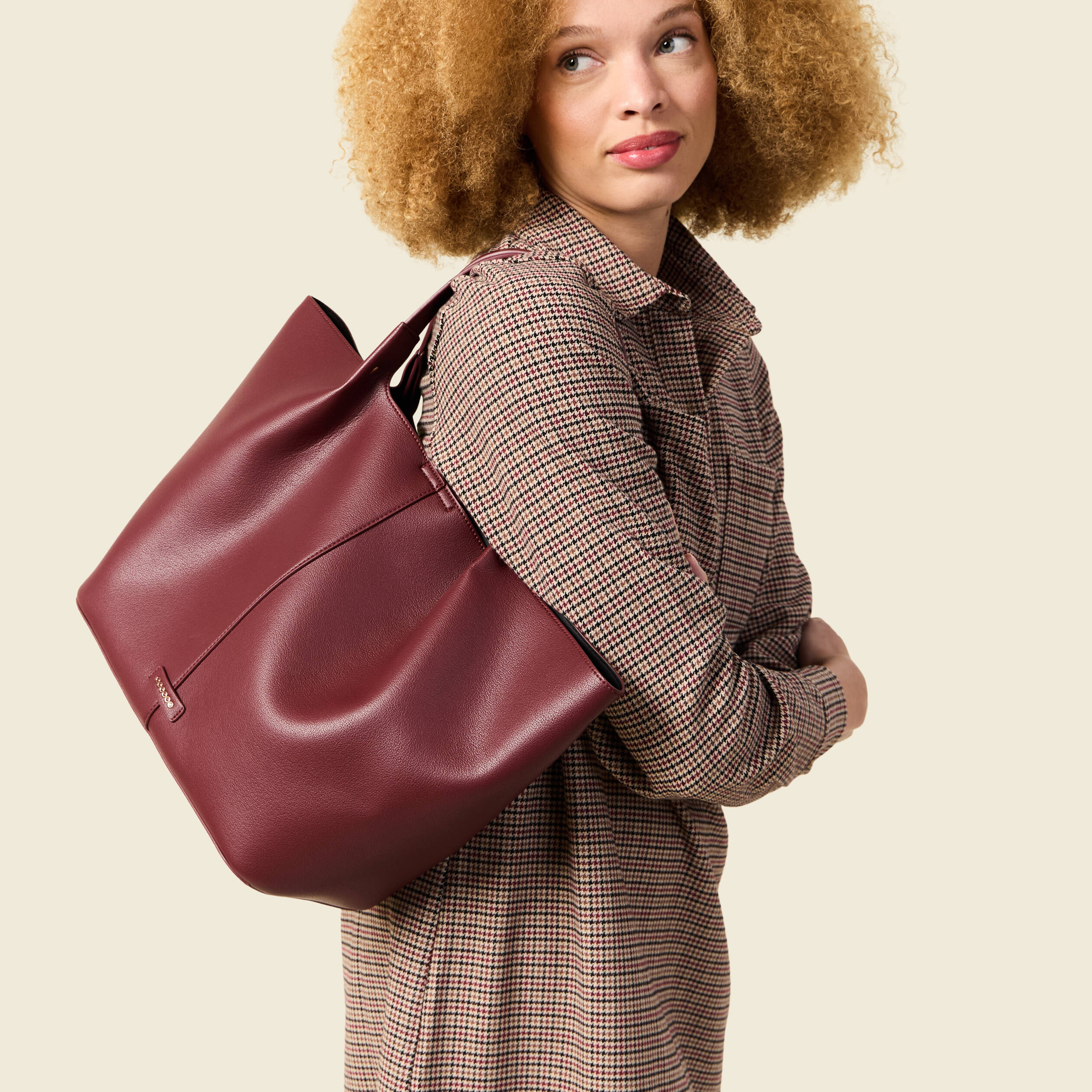 sac cabas prune femme Sac cabas prune femme