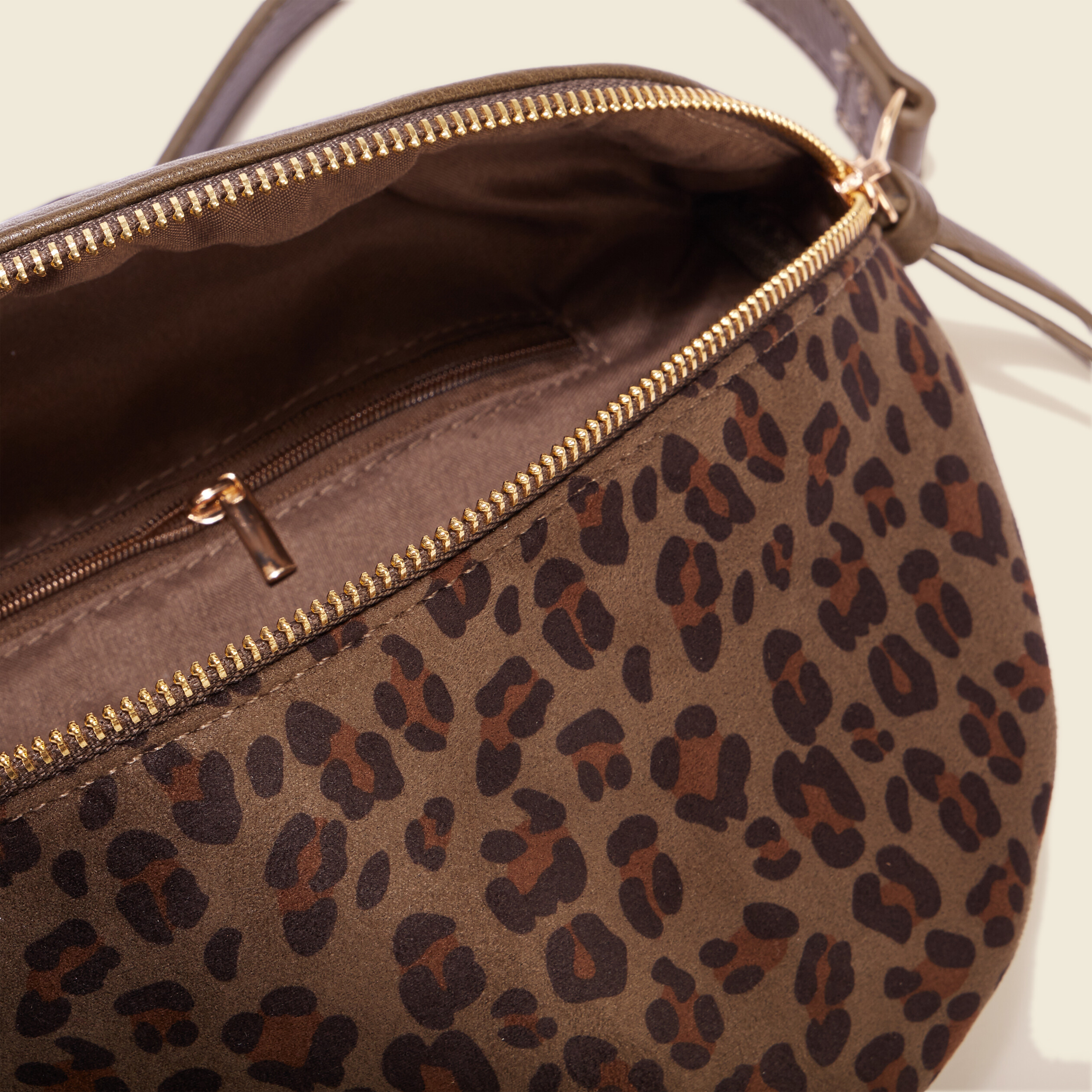 Sac banane marron taupe KIEDYS