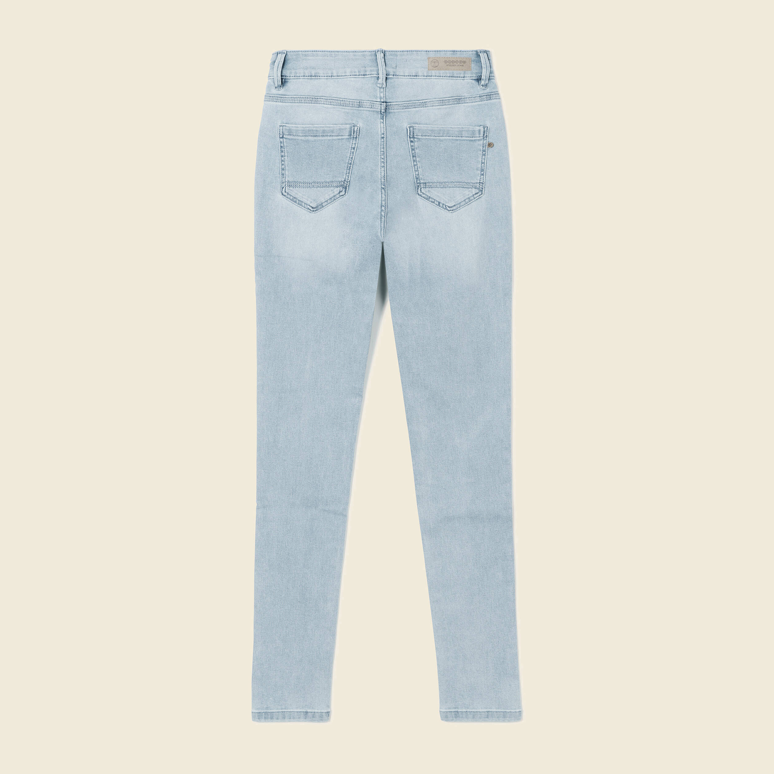 jeans lou jegging denim bleach femme Jeans Lou - jegging denim bleach femme
