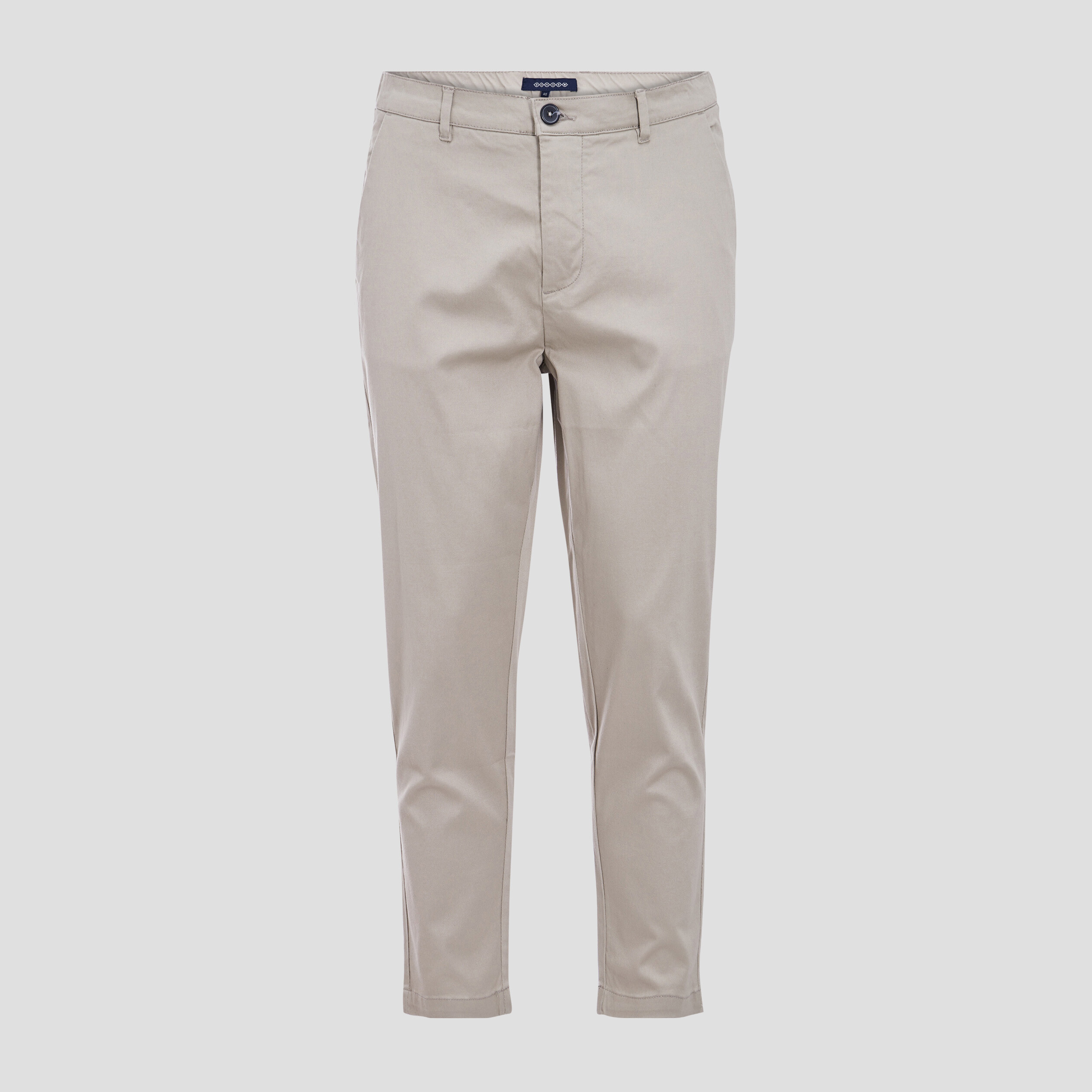 Pantalon chino tappered beige homme