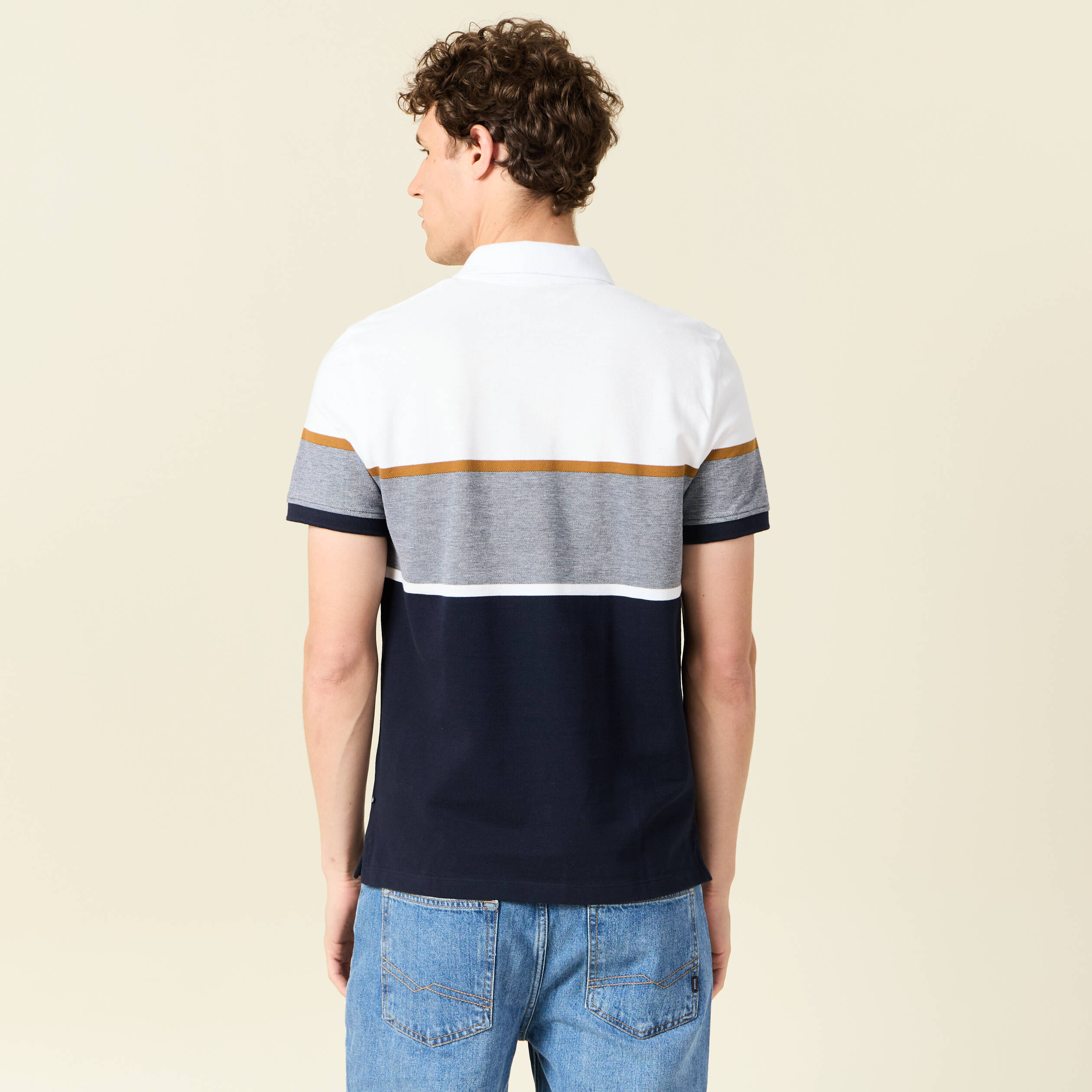 polo manches courtes blanc homme Polo manches courtes blanc homme