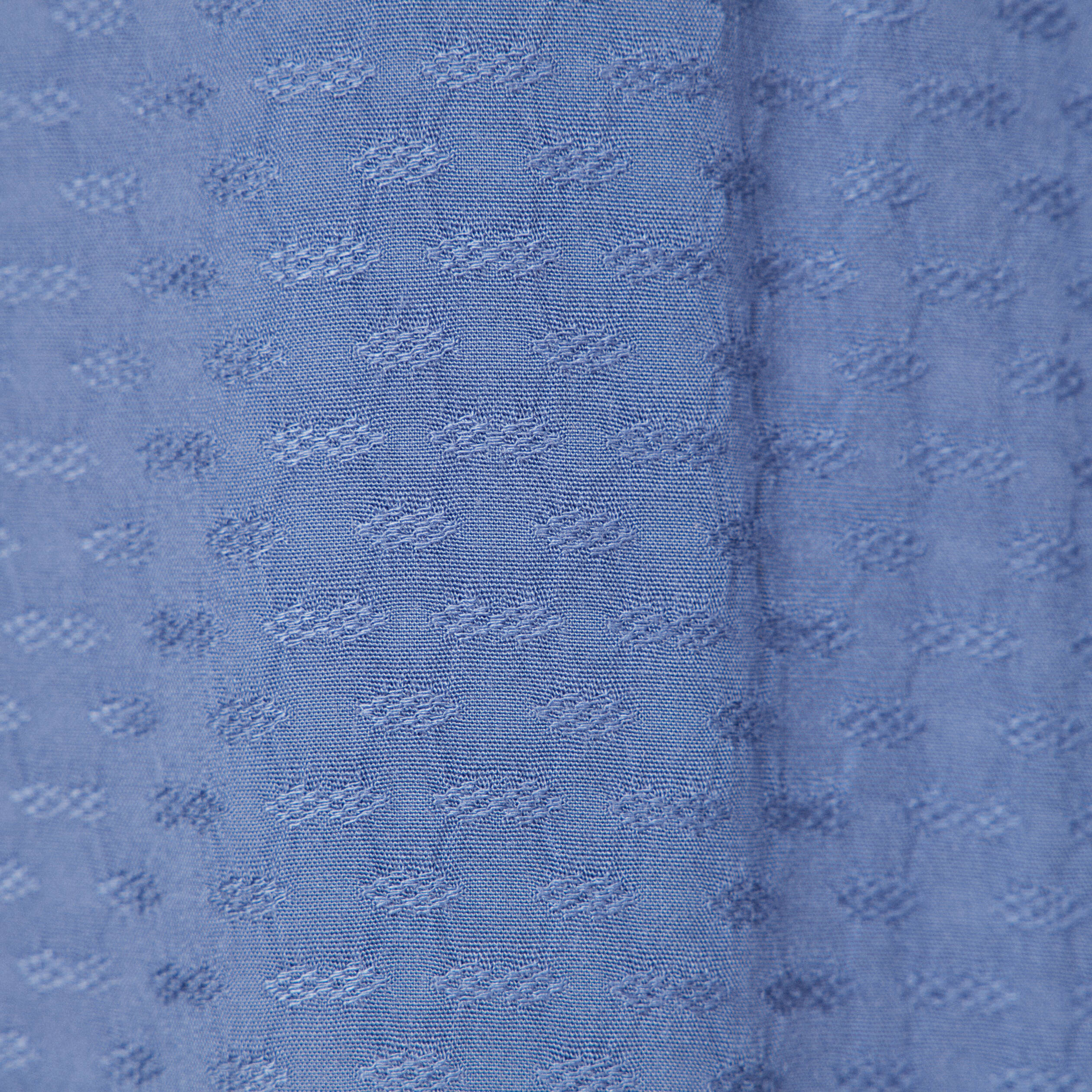 Chemise manches 3/4 bleu ciel femme