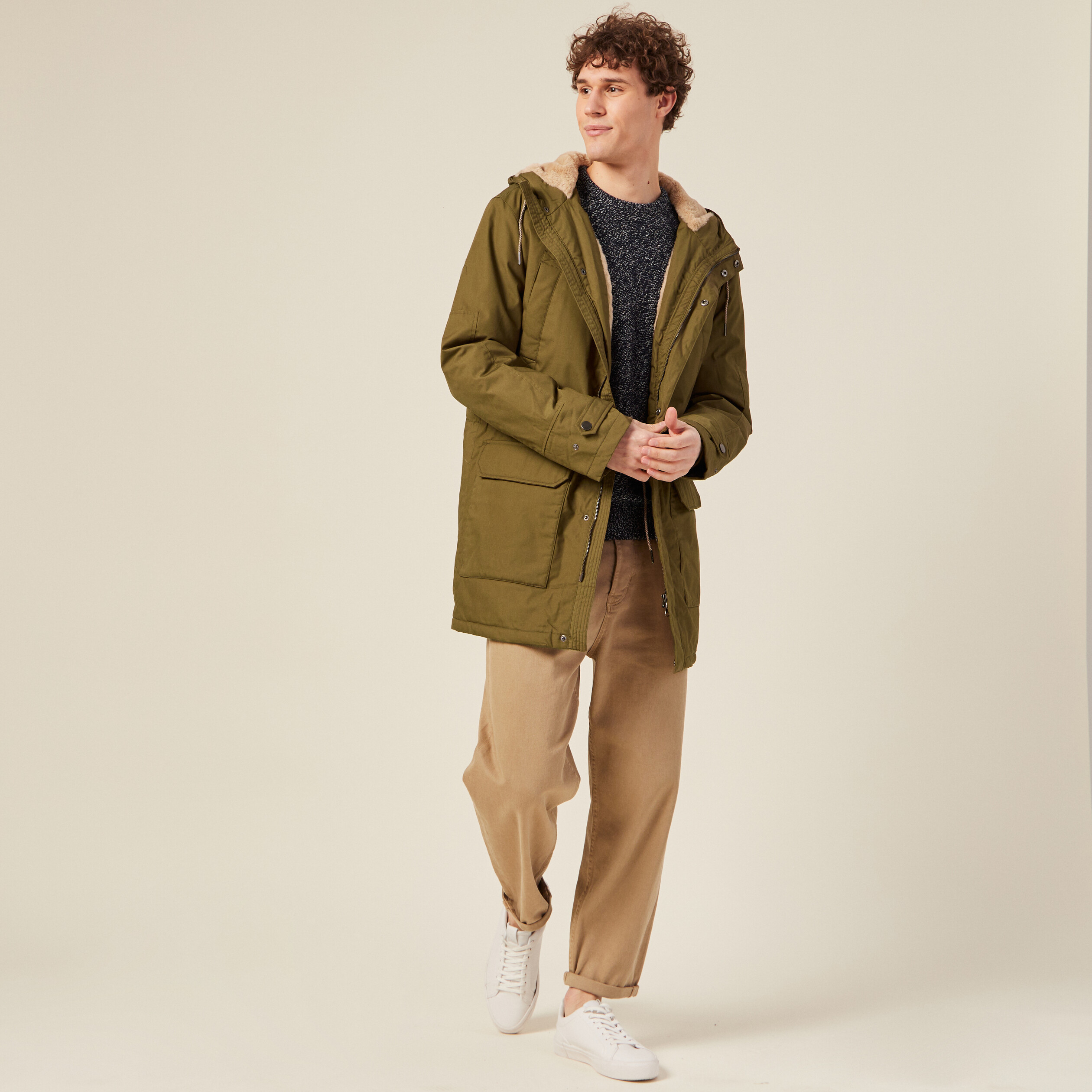 Parka camel homme deals
