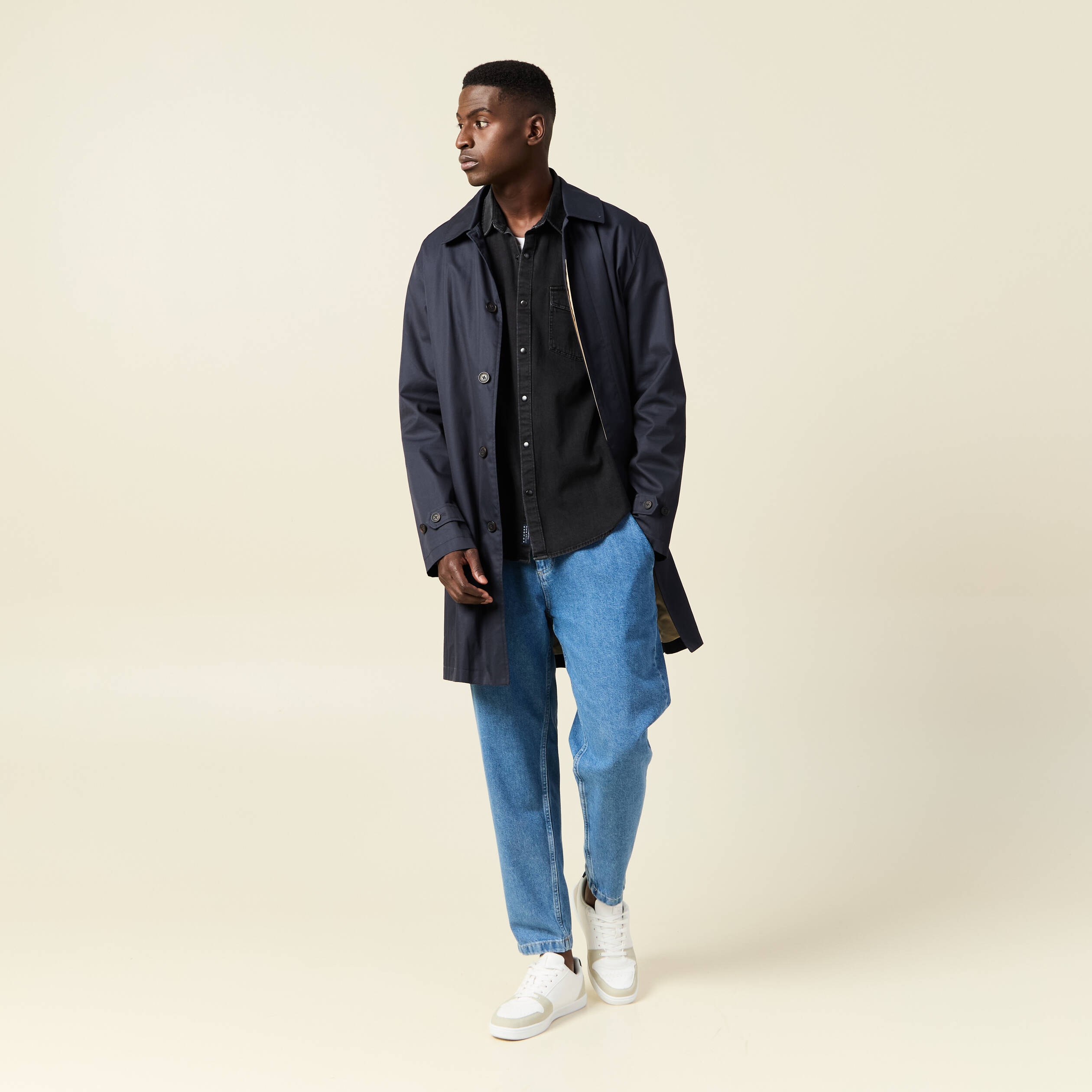 jeans slouchy denim used homme Jeans slouchy denim used homme