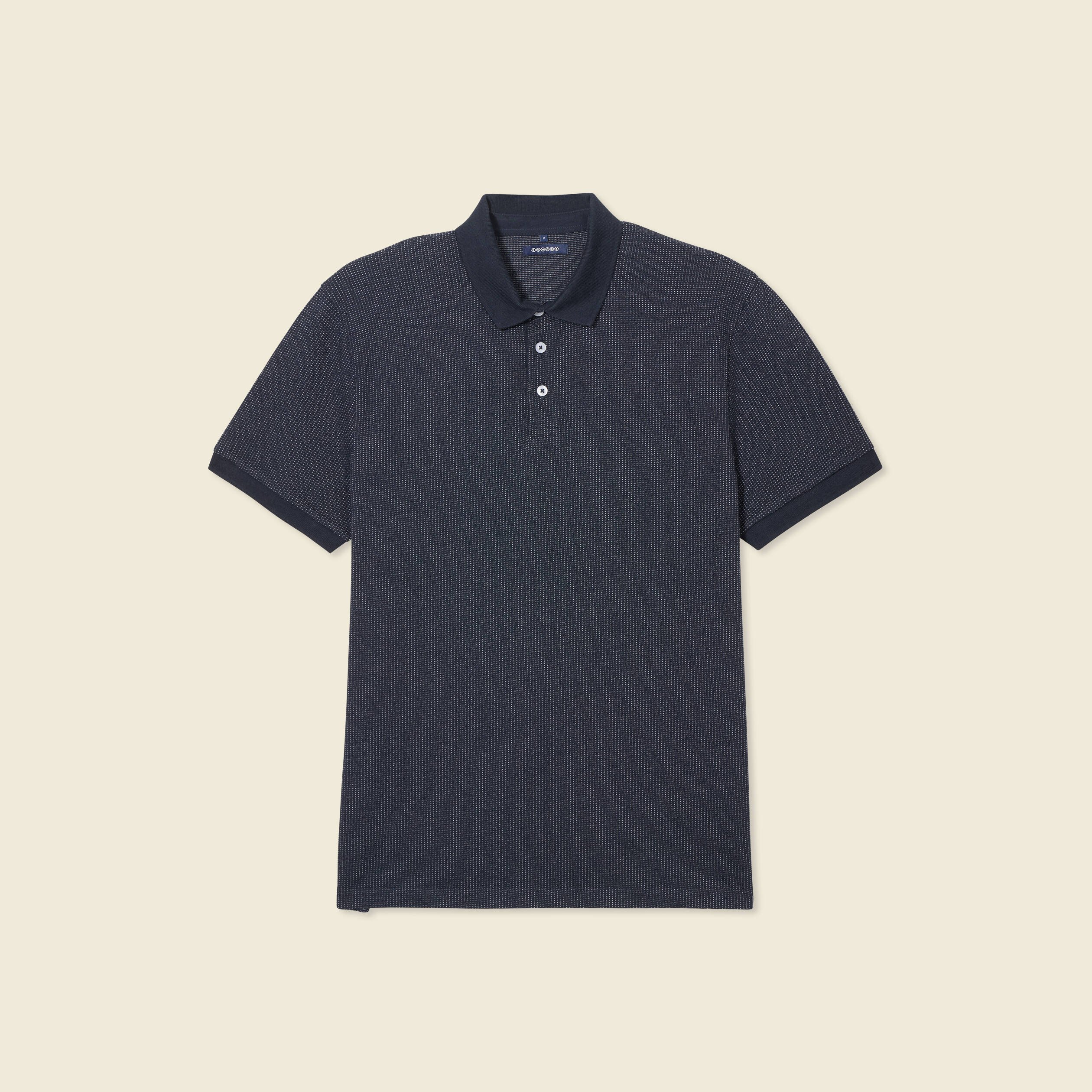 polo manches courtes bleu marine homme Polo manches courtes bleu marine homme