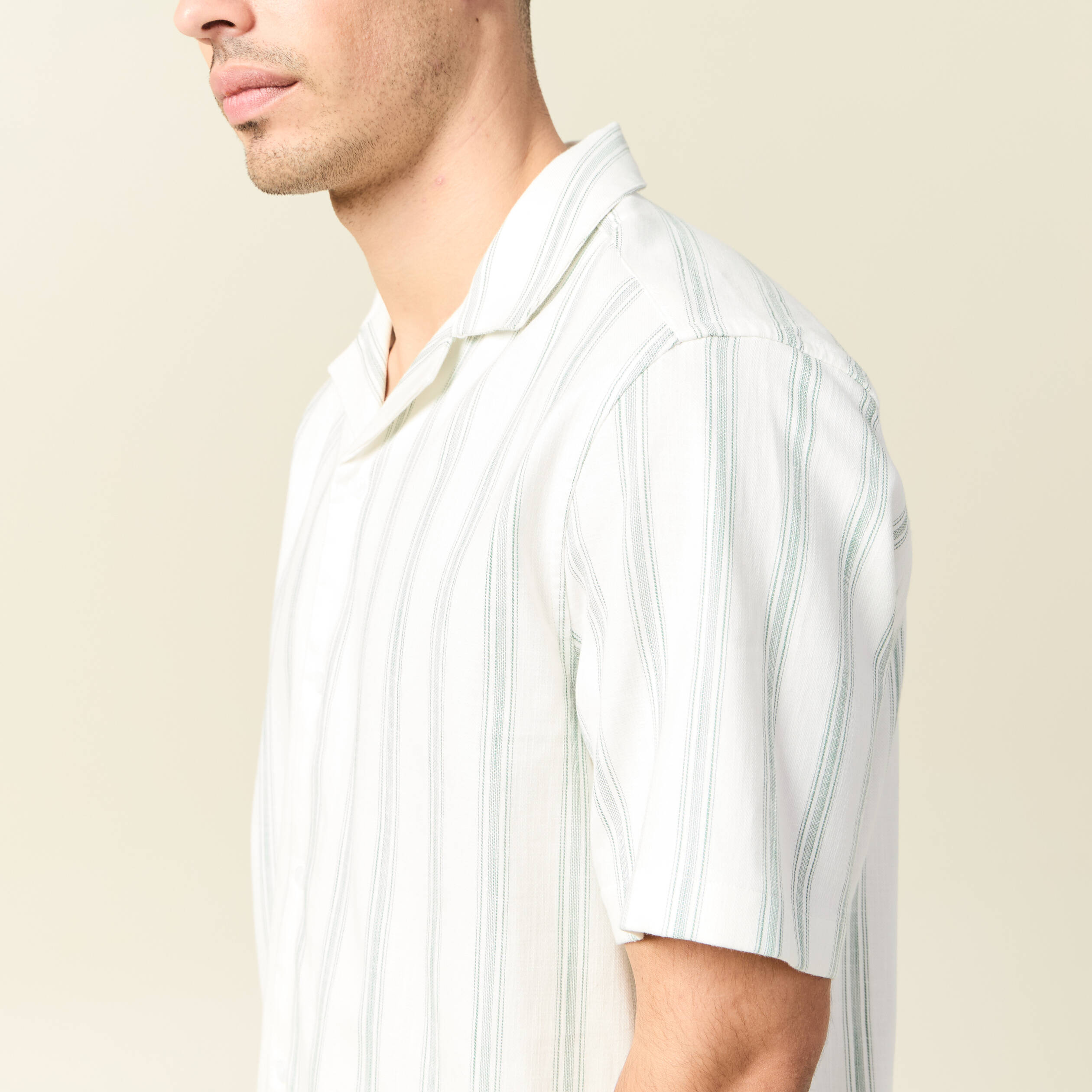 chemise manches courtes vert homme Chemise manches courtes vert homme