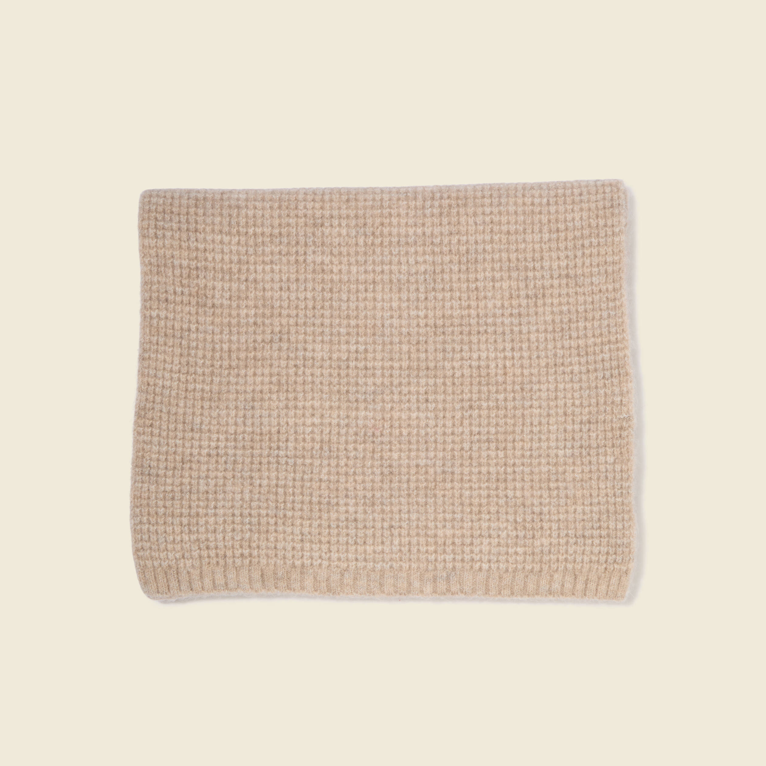 &Eacute;charpe en maille beige homme