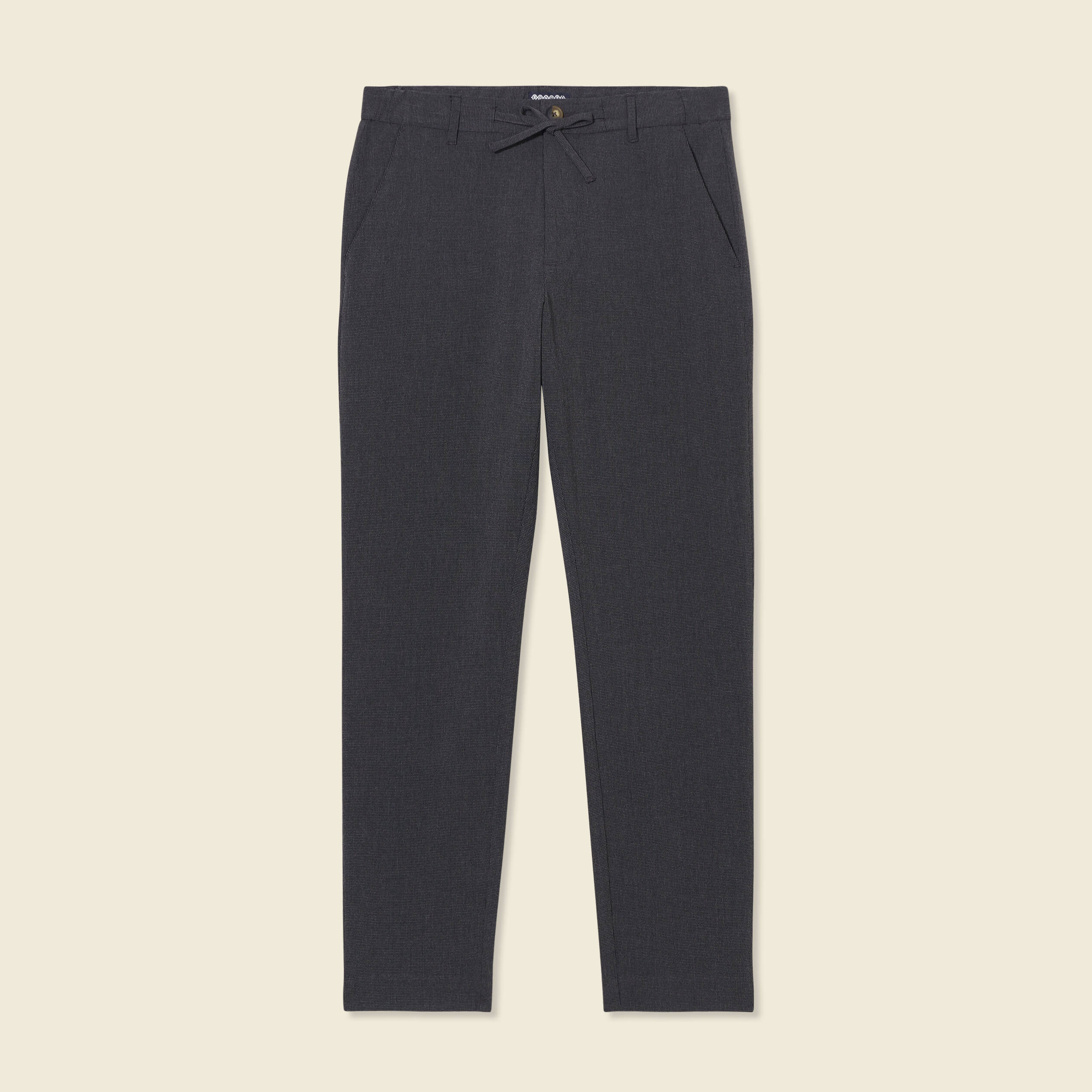 pantalon chino jogger gris fonce homme Pantalon chino jogger gris foncé homme