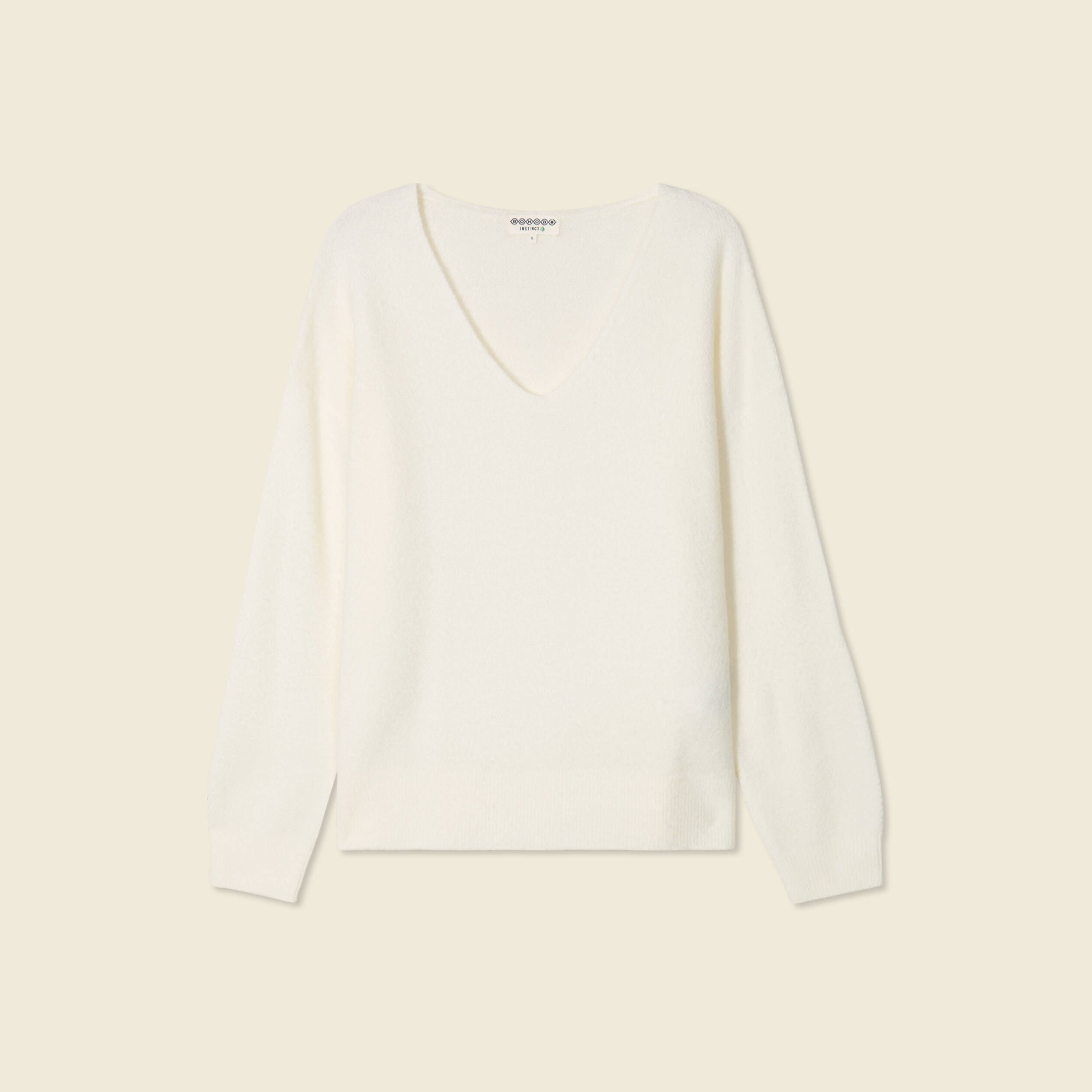 pull manches longues ecru femme Pull manches longues ecru femme