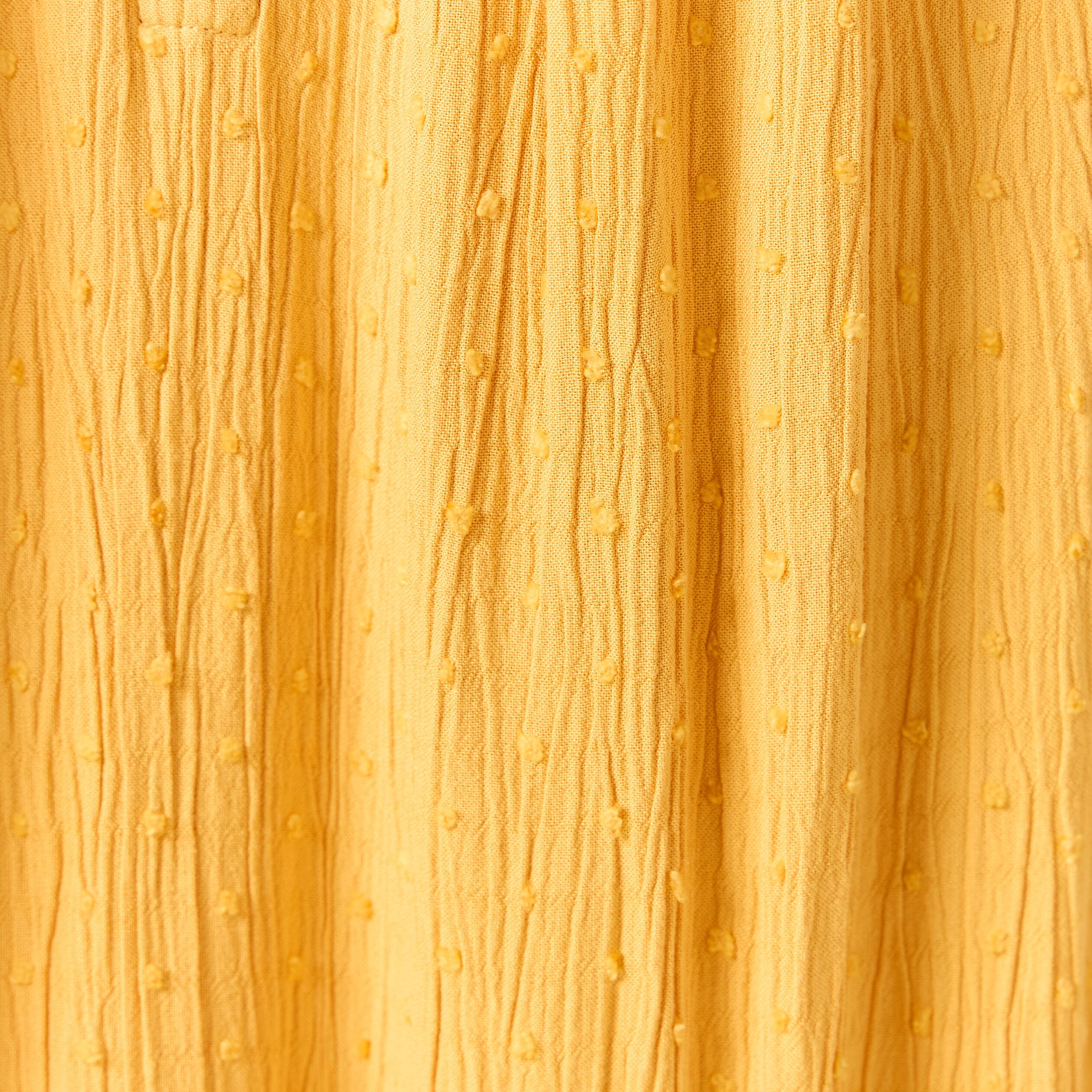 robe longue evasee fluide jaune femme Robe longue évasée fluide jaune femme