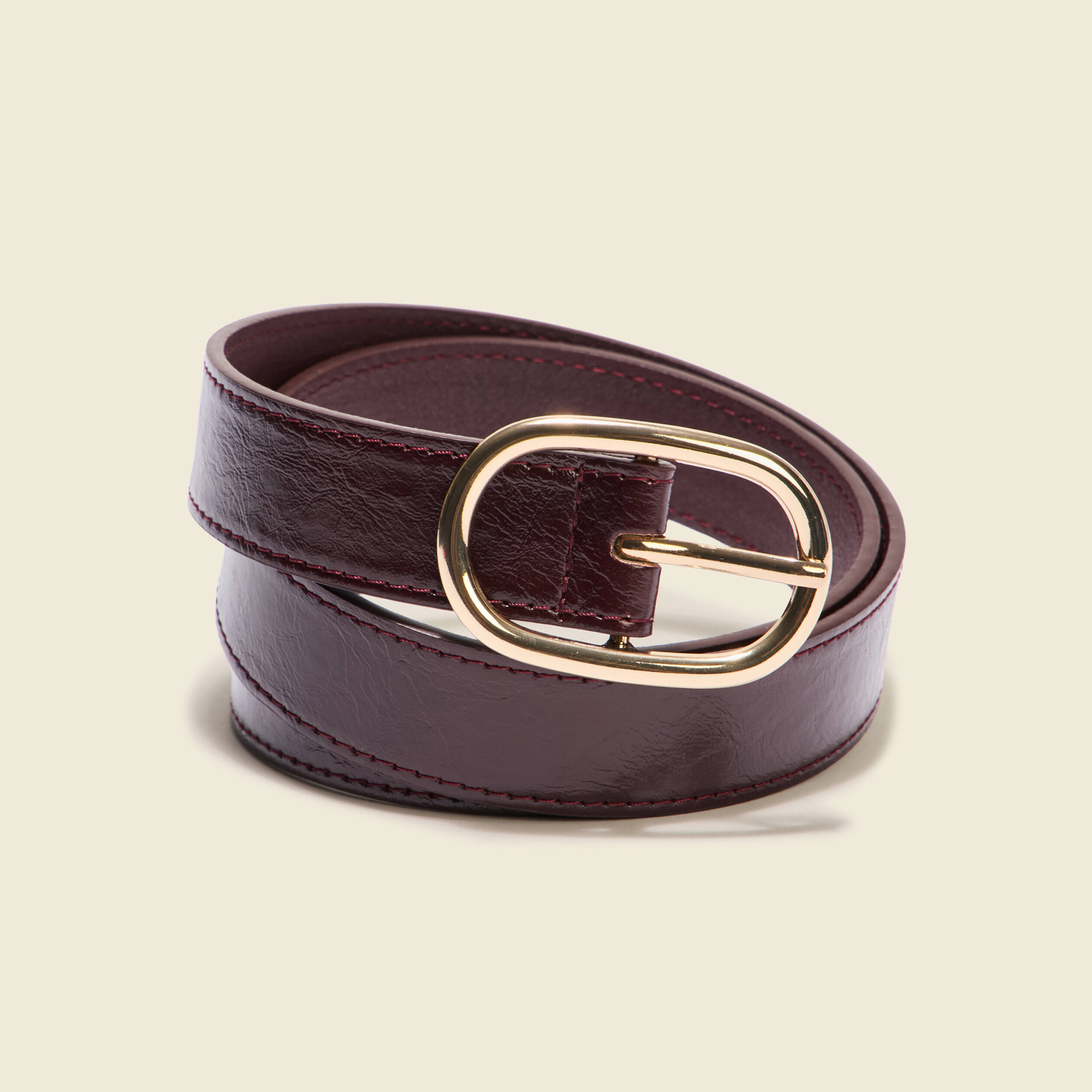 ceinture fine prune femme Ceinture fine prune femme