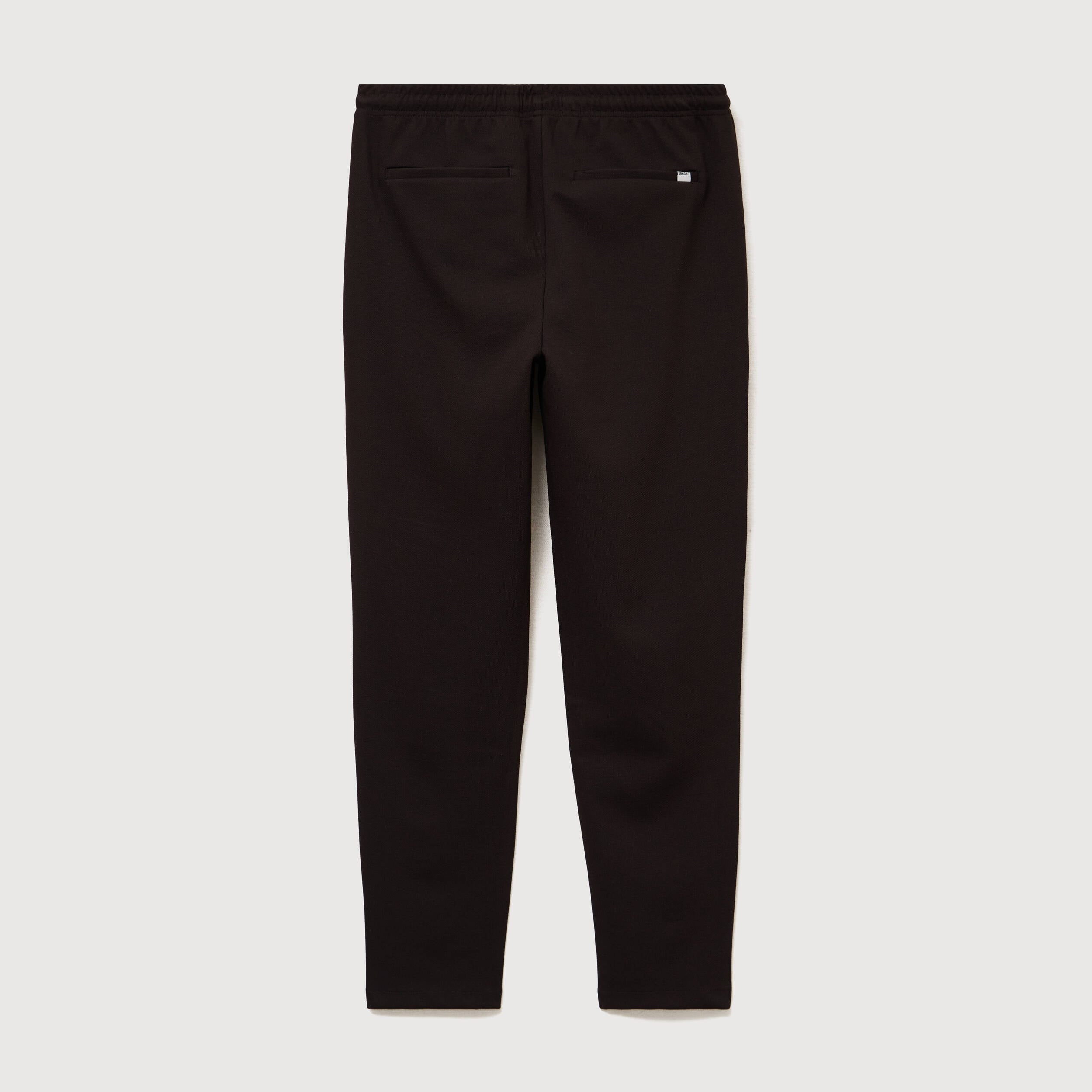 Pantalon chino jogger marron homme