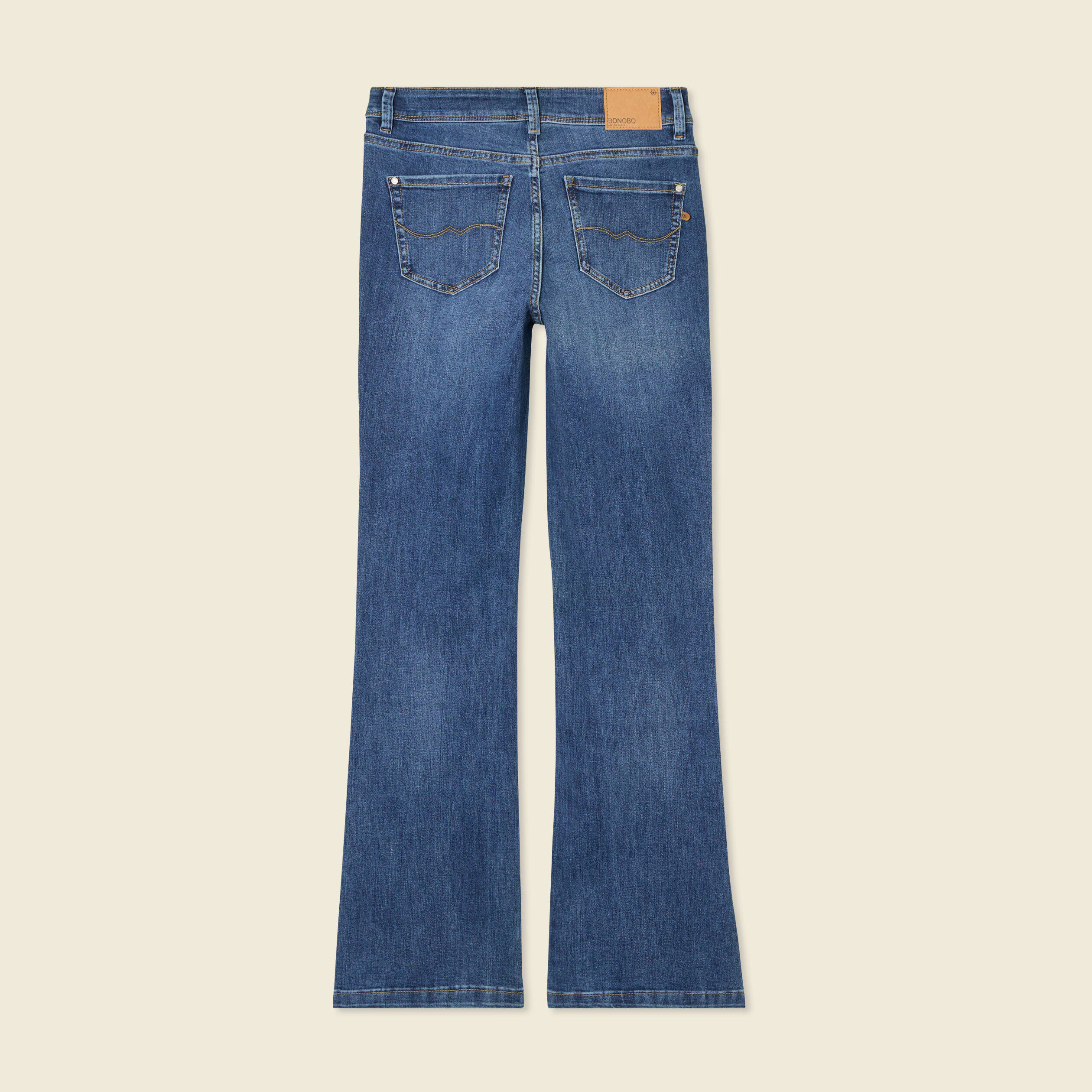 jeans bootcut denim stone femme Jeans bootcut denim stone femme