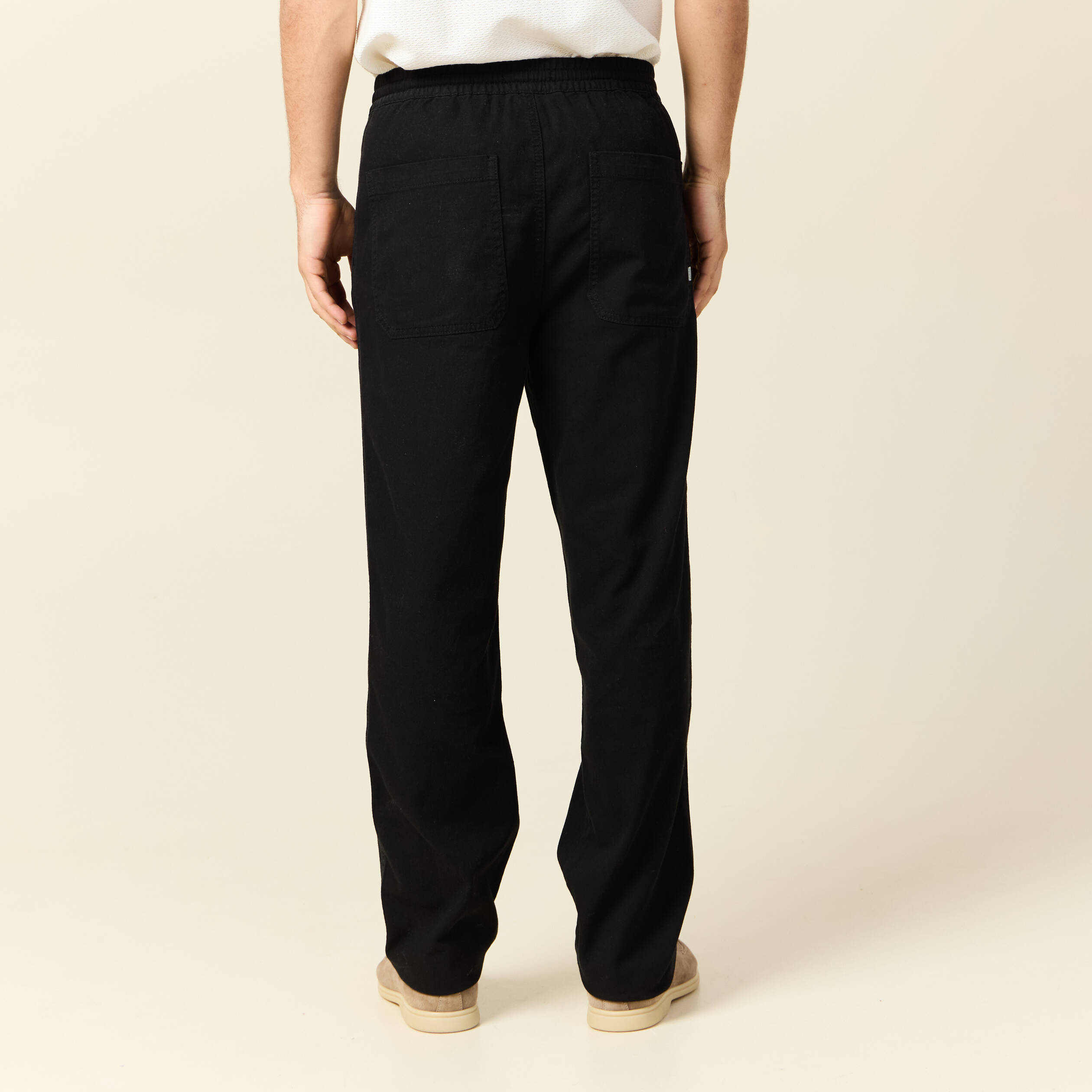 pantalon chino noir homme Pantalon chino noir homme