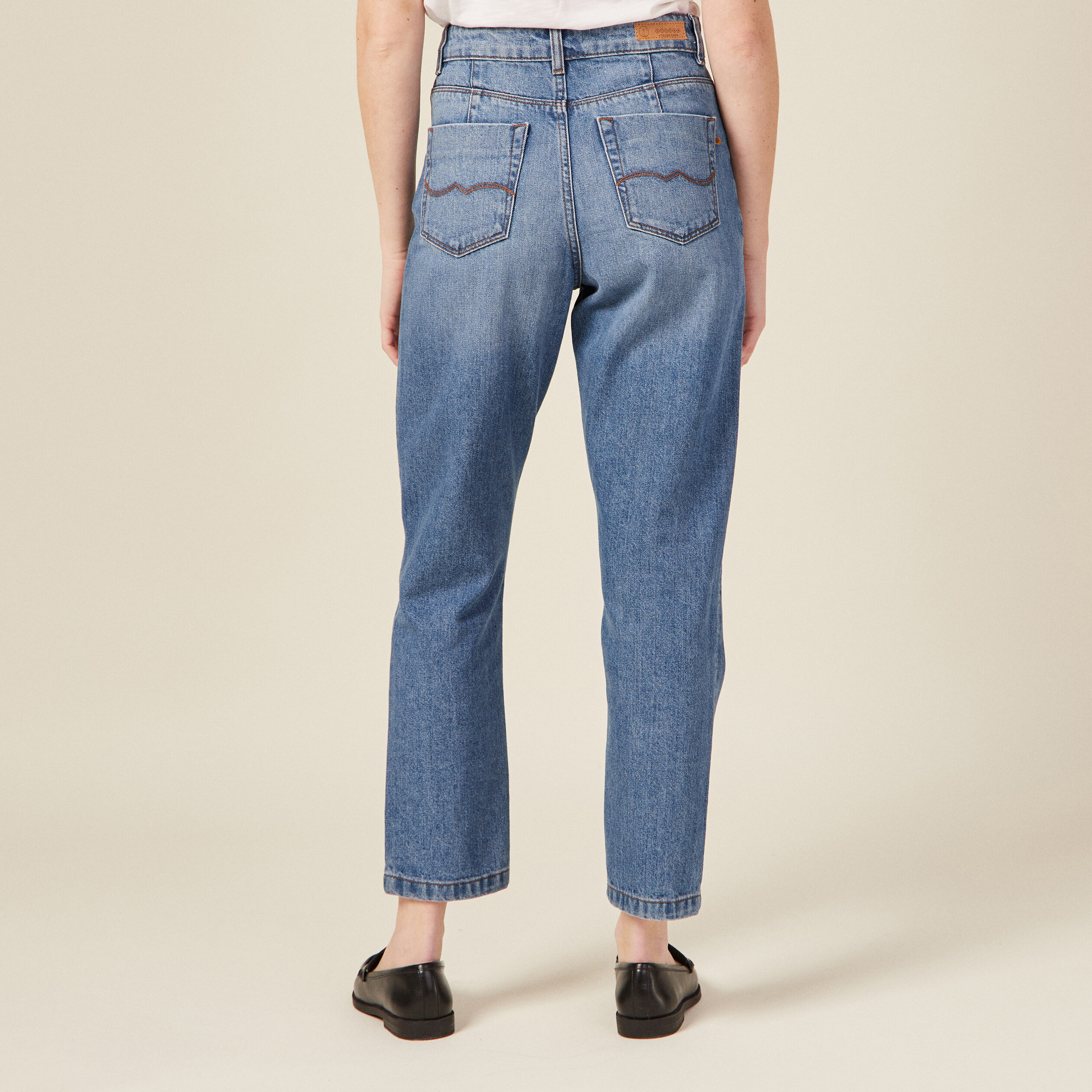 Jeans femme bleu used deals