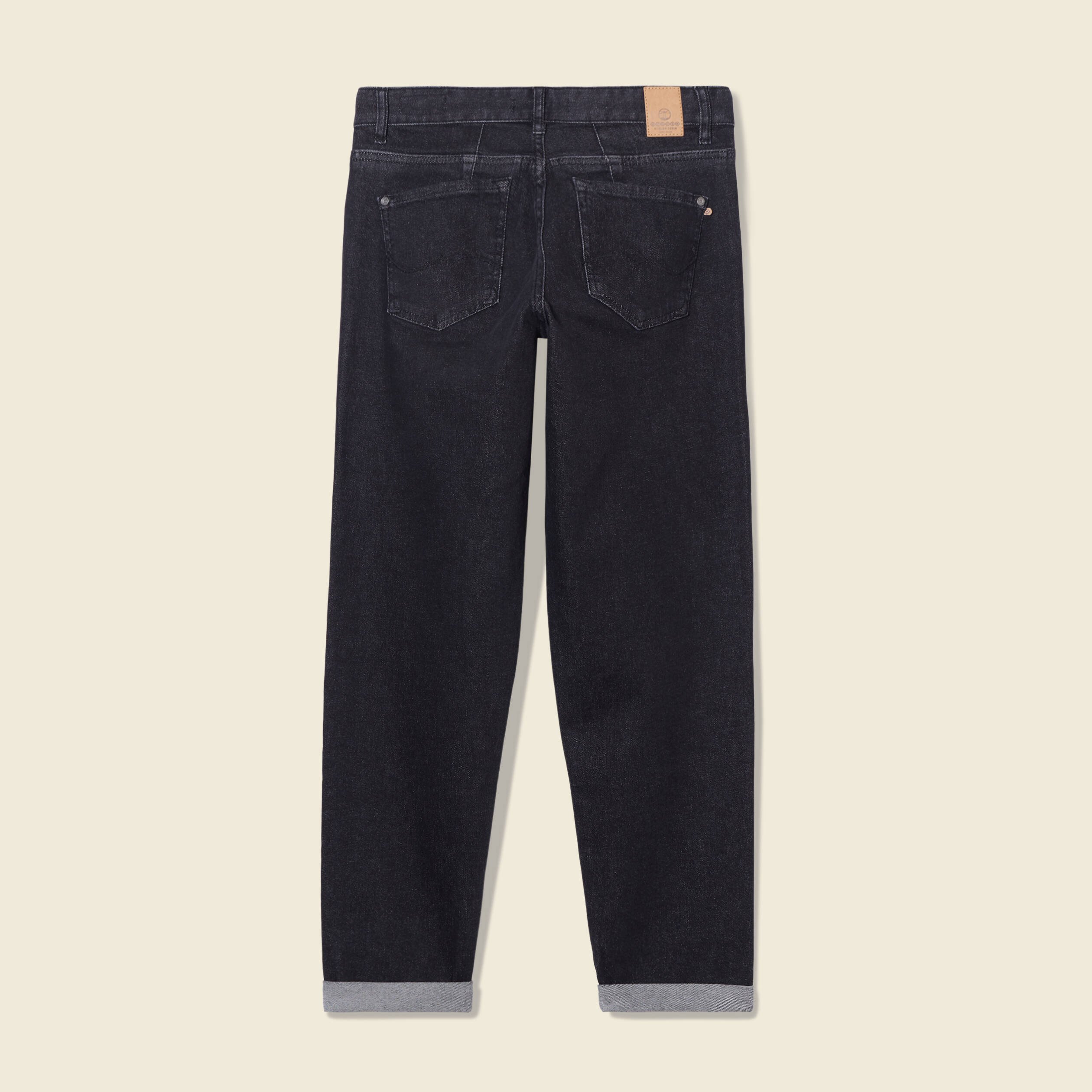 jeans girlfriend 5 poches denim gris femme Jeans girlfriend 5 poches denim gris femme