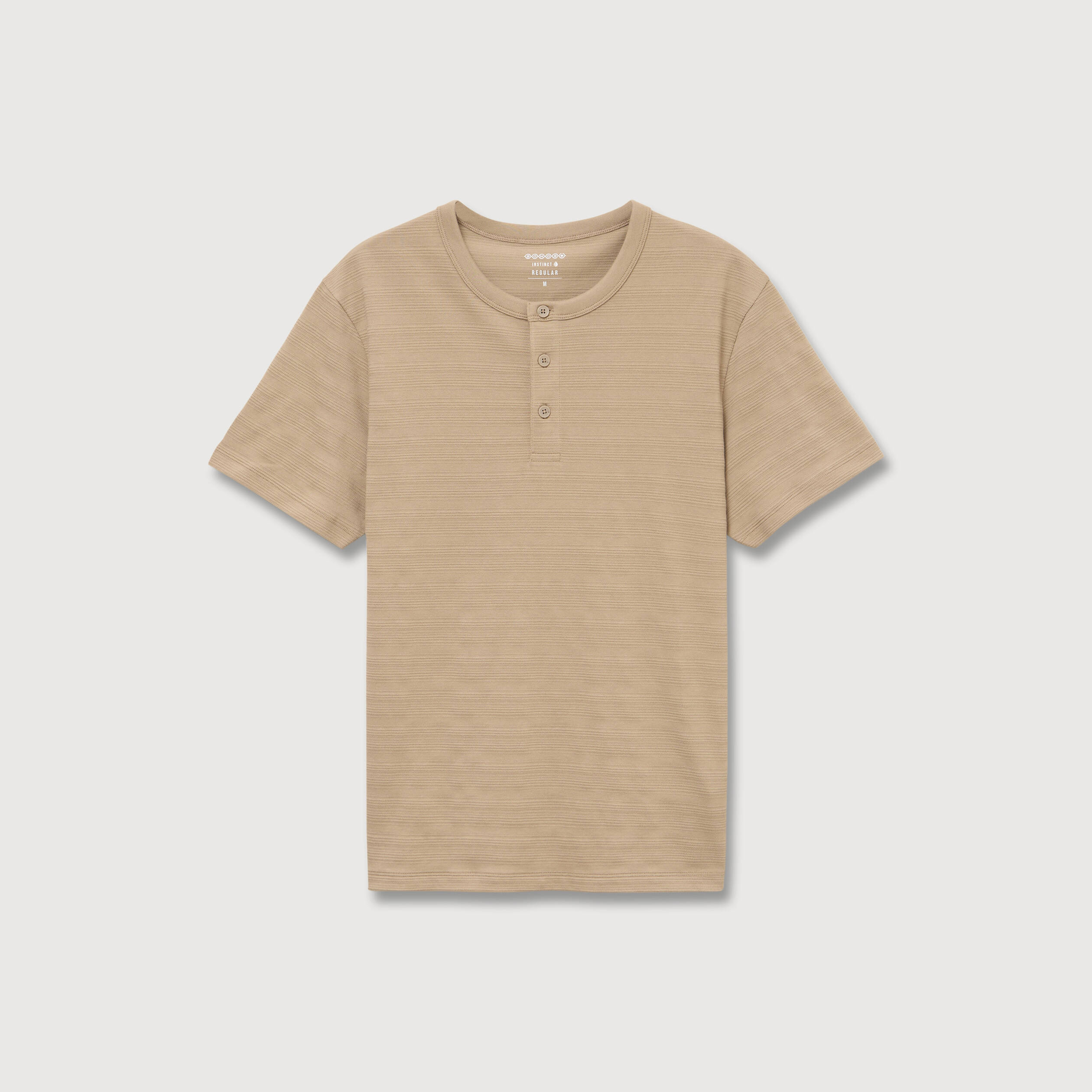 T-shirt en coton vert olive homme