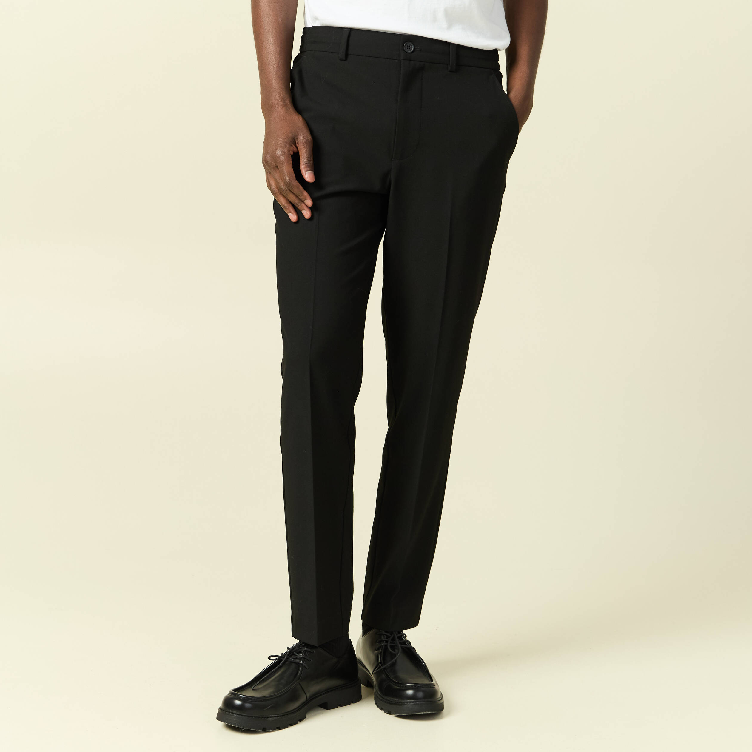 Pantalon noir homme