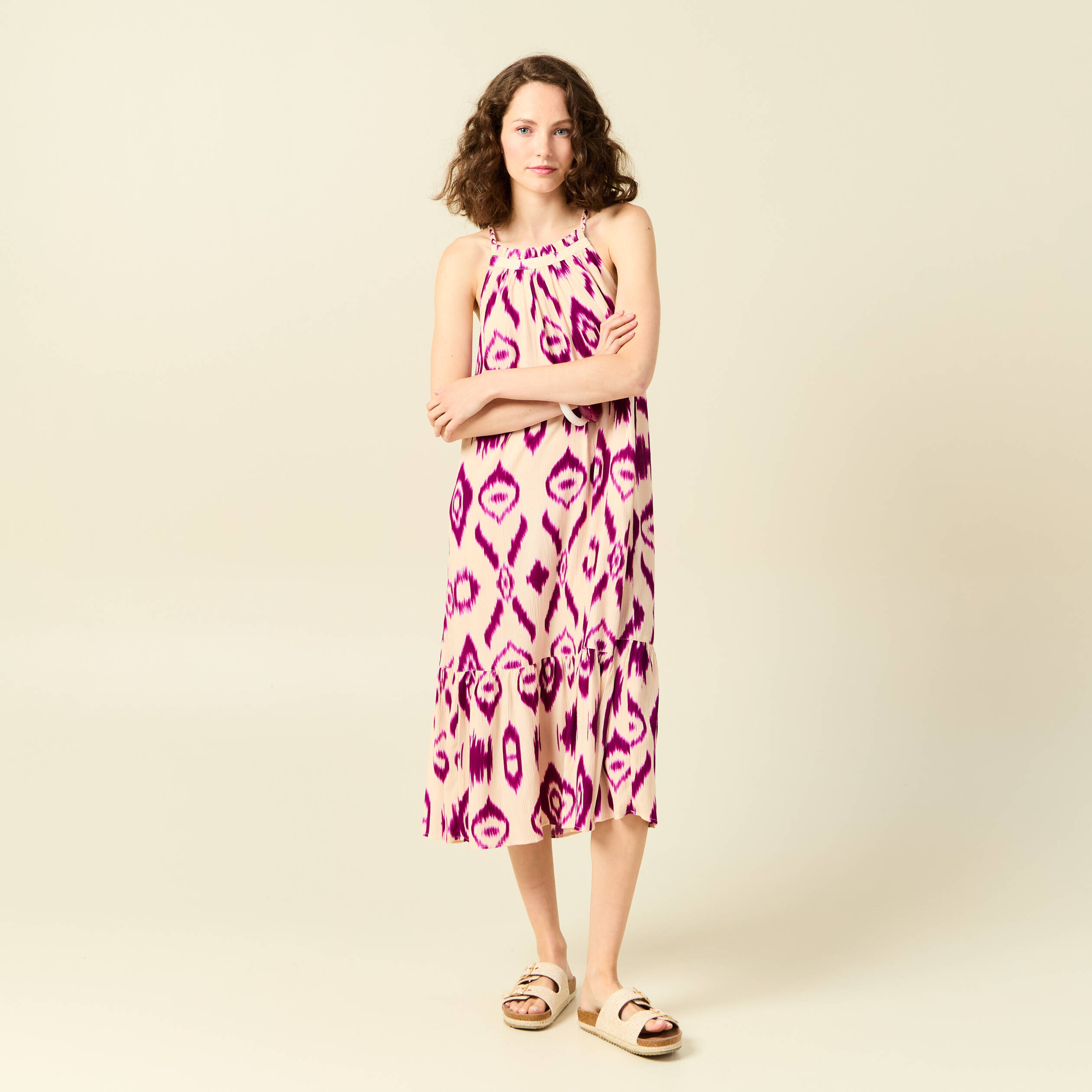 Robe violet clair best sale