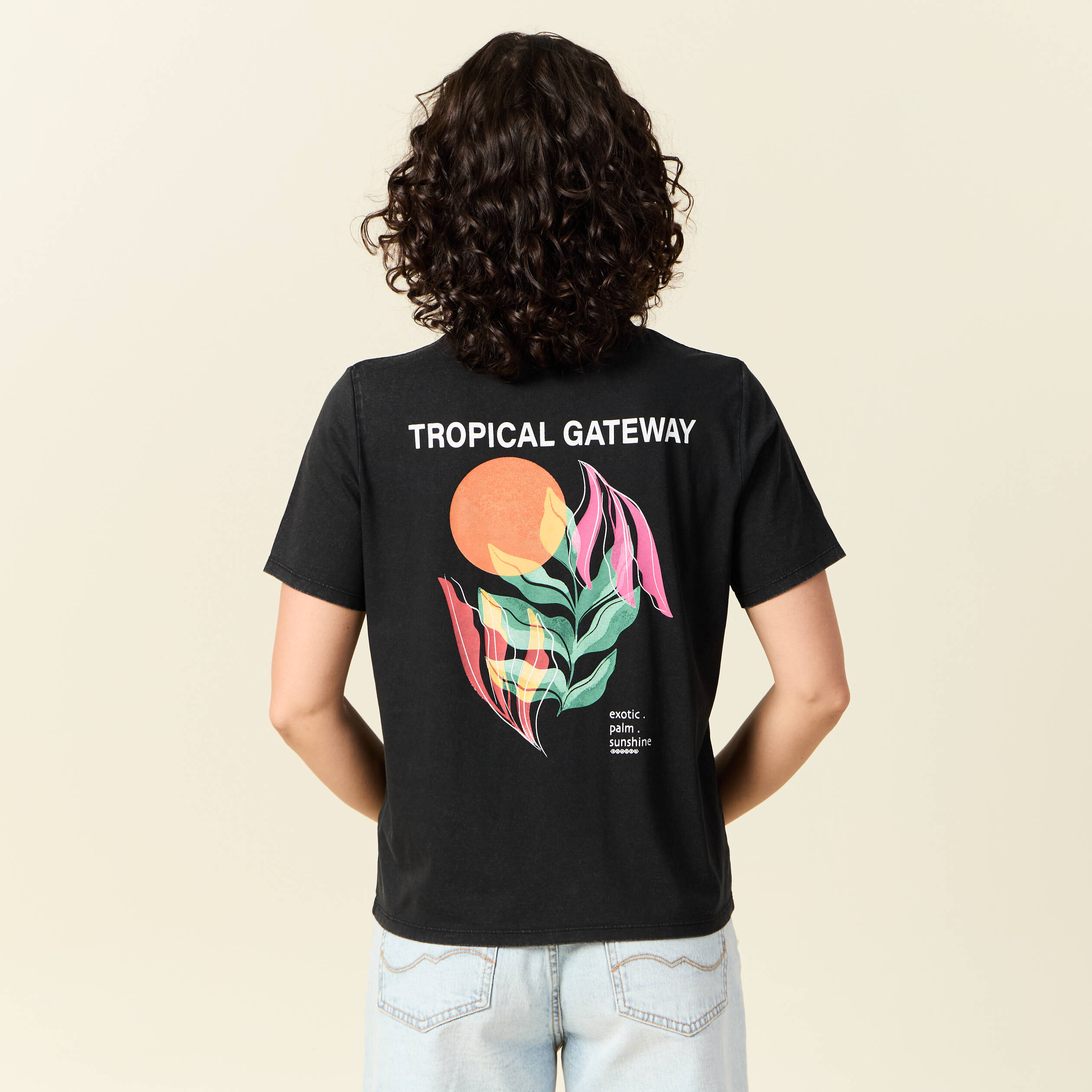 t shirt manches courtes noir femme T-shirt manches courtes noir femme