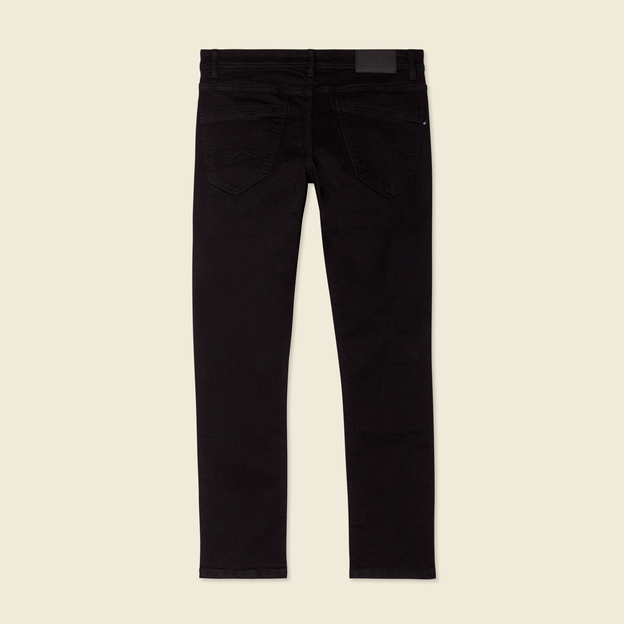Jeans slim co responsable denim noir homme Bonobo