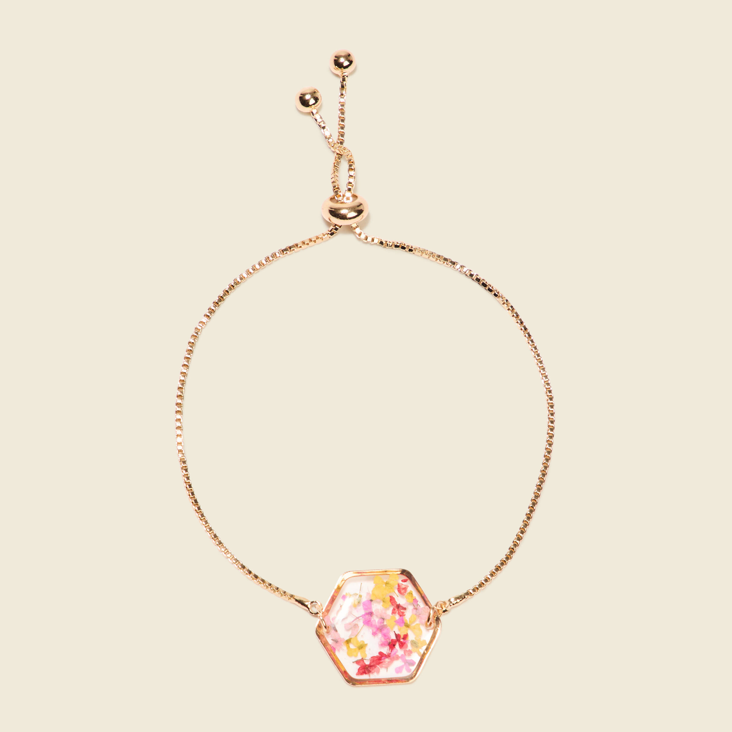 bracelet resine fleurs sechees rose femme Bracelet résine fleurs séchées rose femme