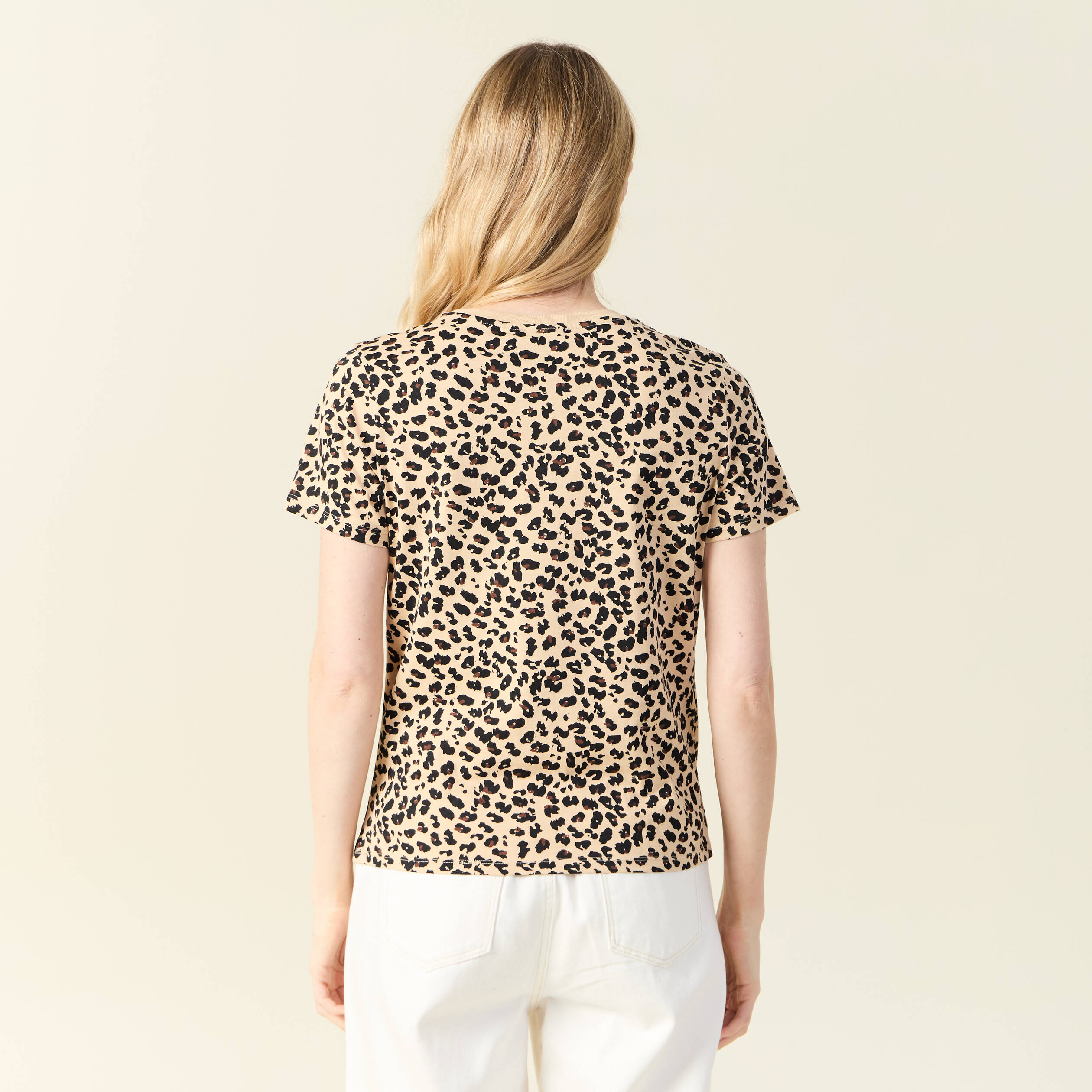 t shirt manches courtes terracotta femme T-shirt manches courtes terracotta femme