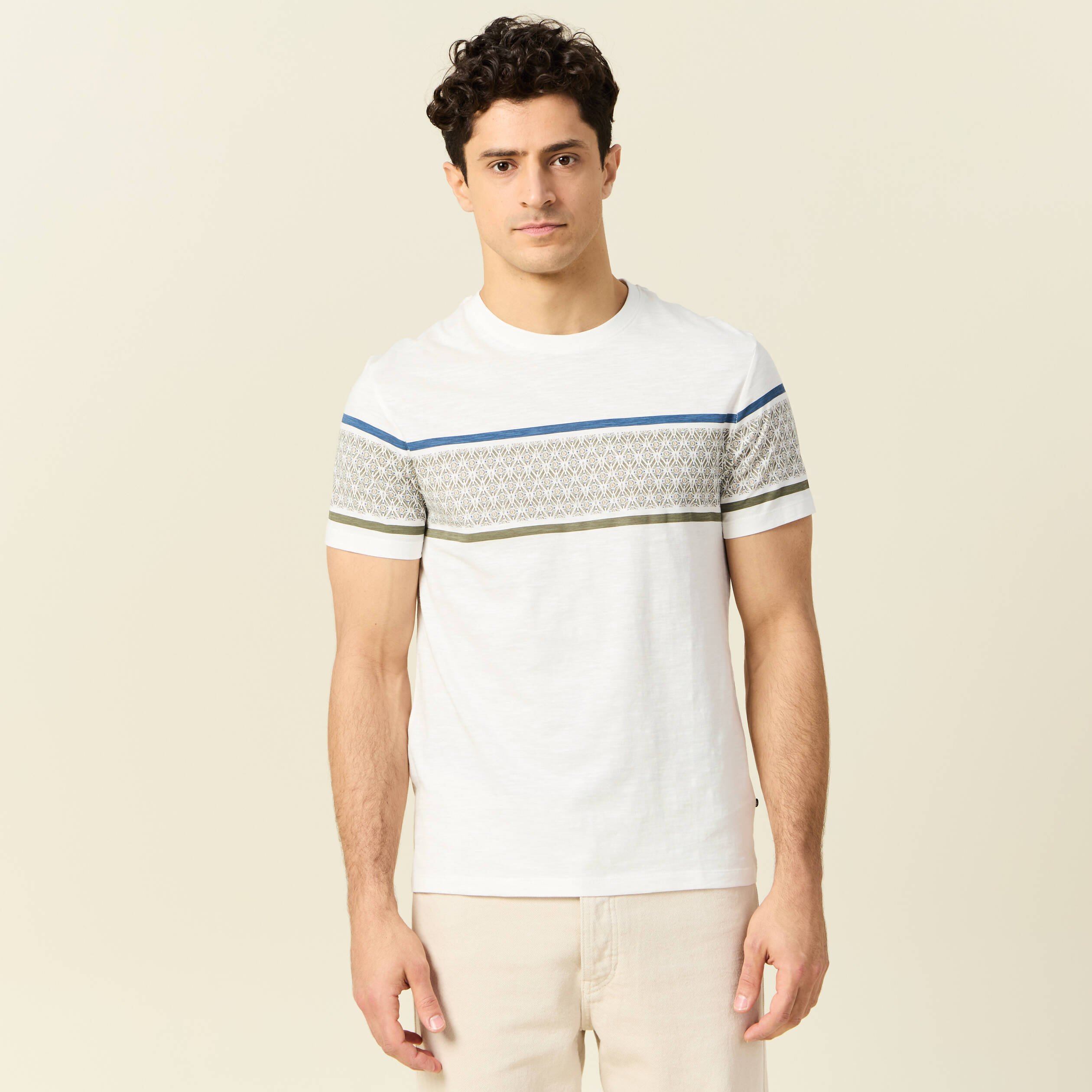 t shirt eco responsable vert kaki homme T-shirt éco-responsable vert kaki homme