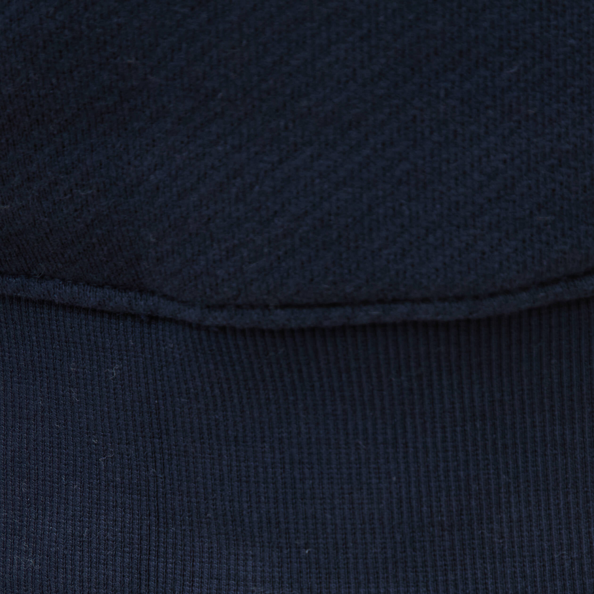 Sweat manches longues bleu marine homme