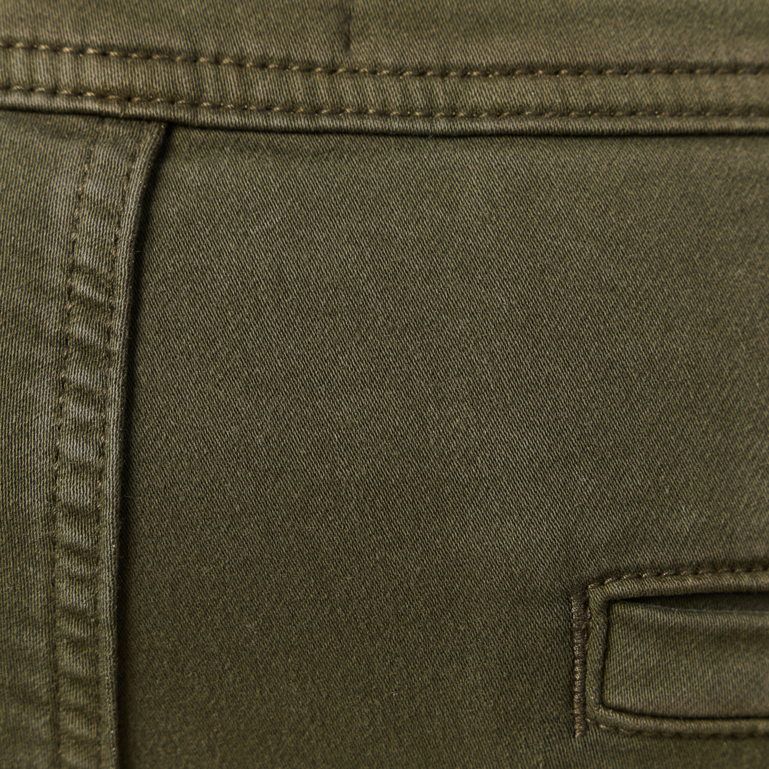 Pantalon battle bas resserré vert kaki homme