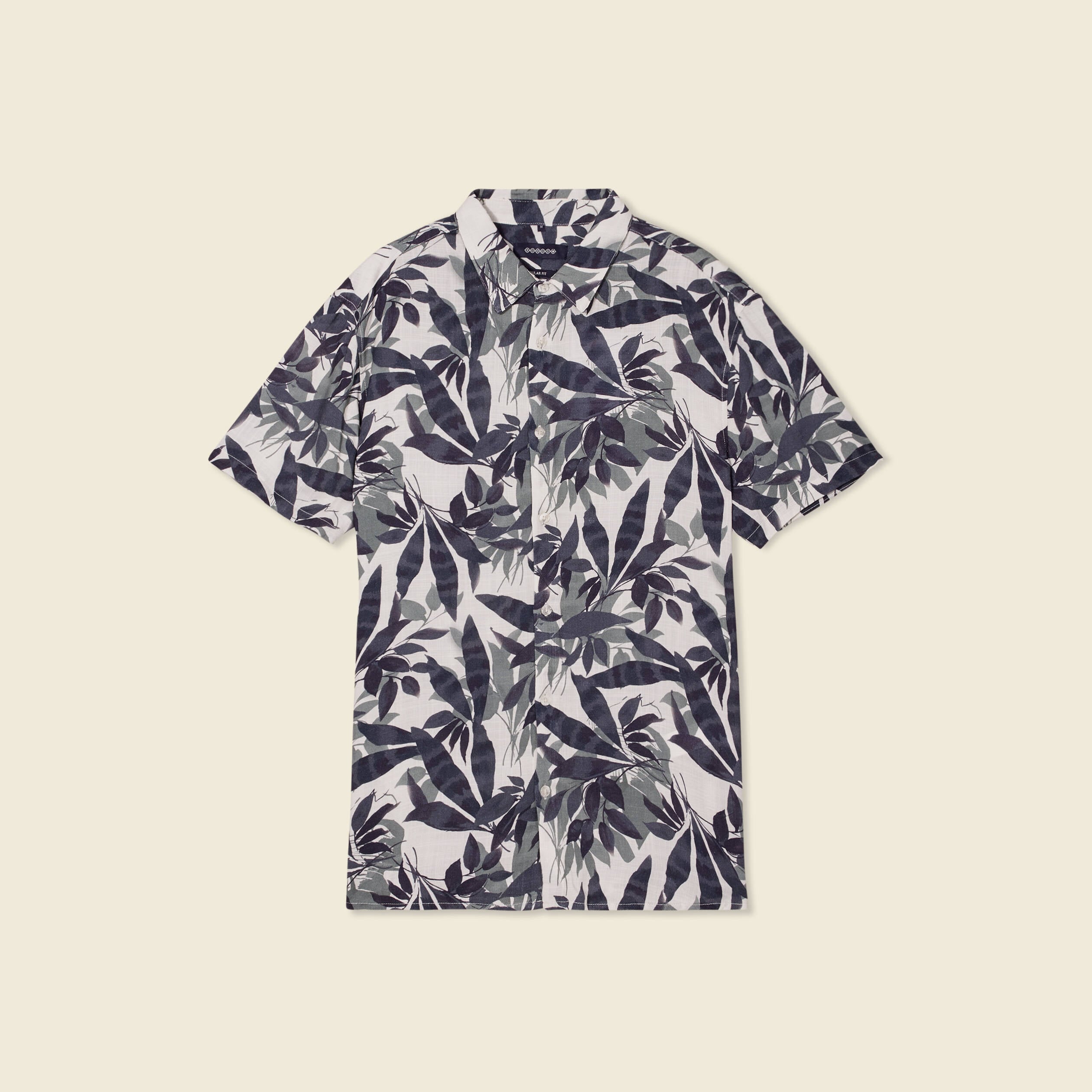 Chemise manches courtes bleu homme