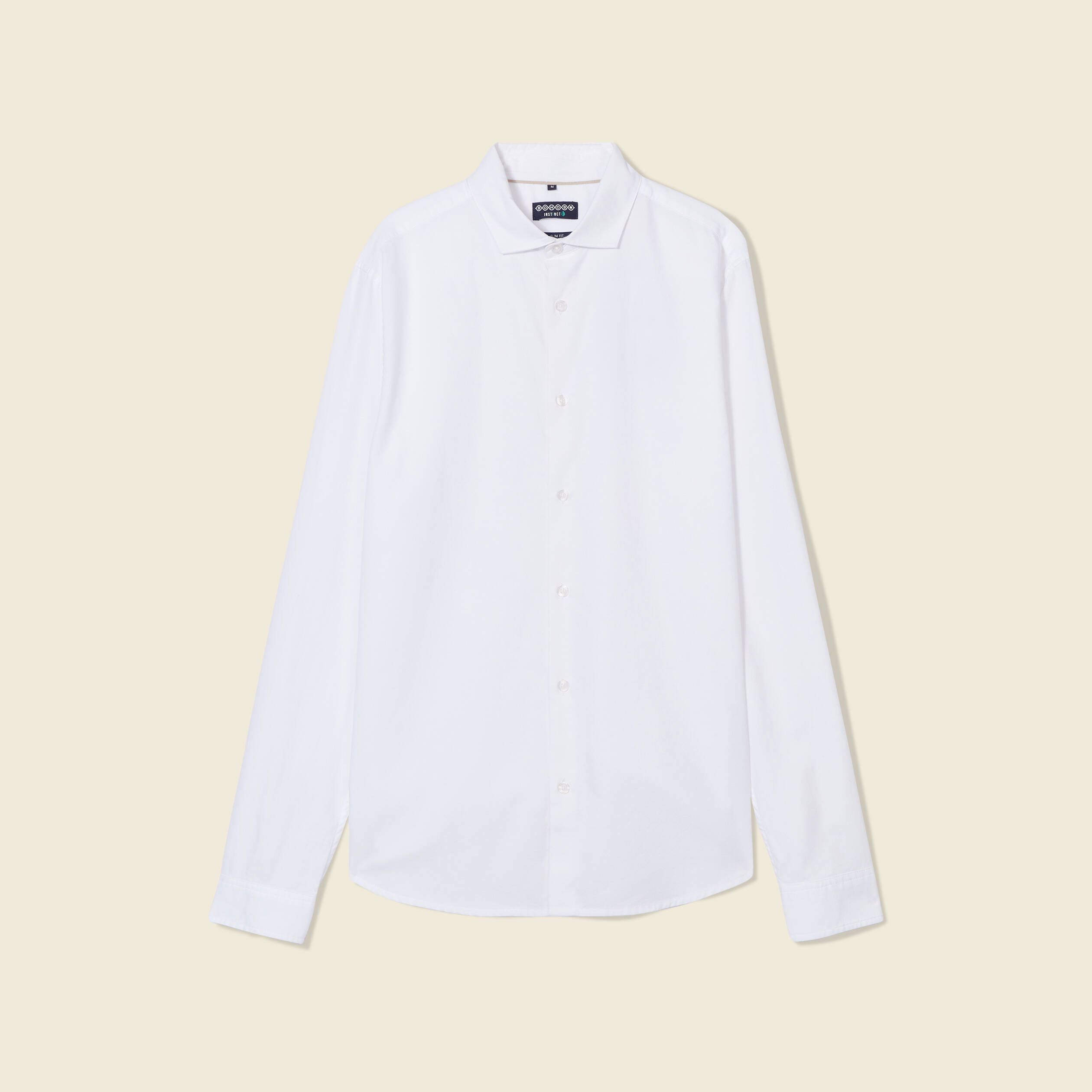Chemise éco-responsable blanc homme