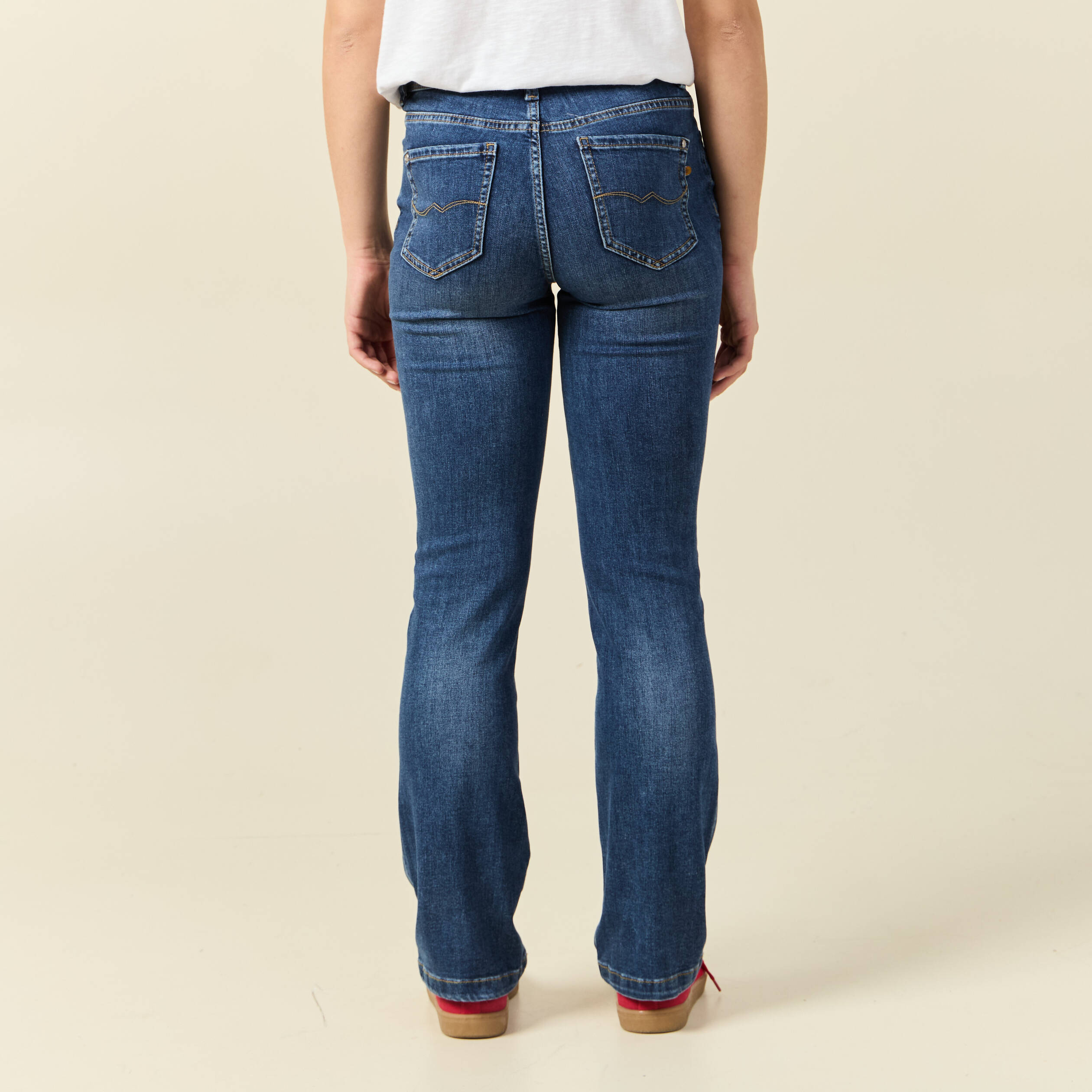 Jean bootcut femme gemo outlet