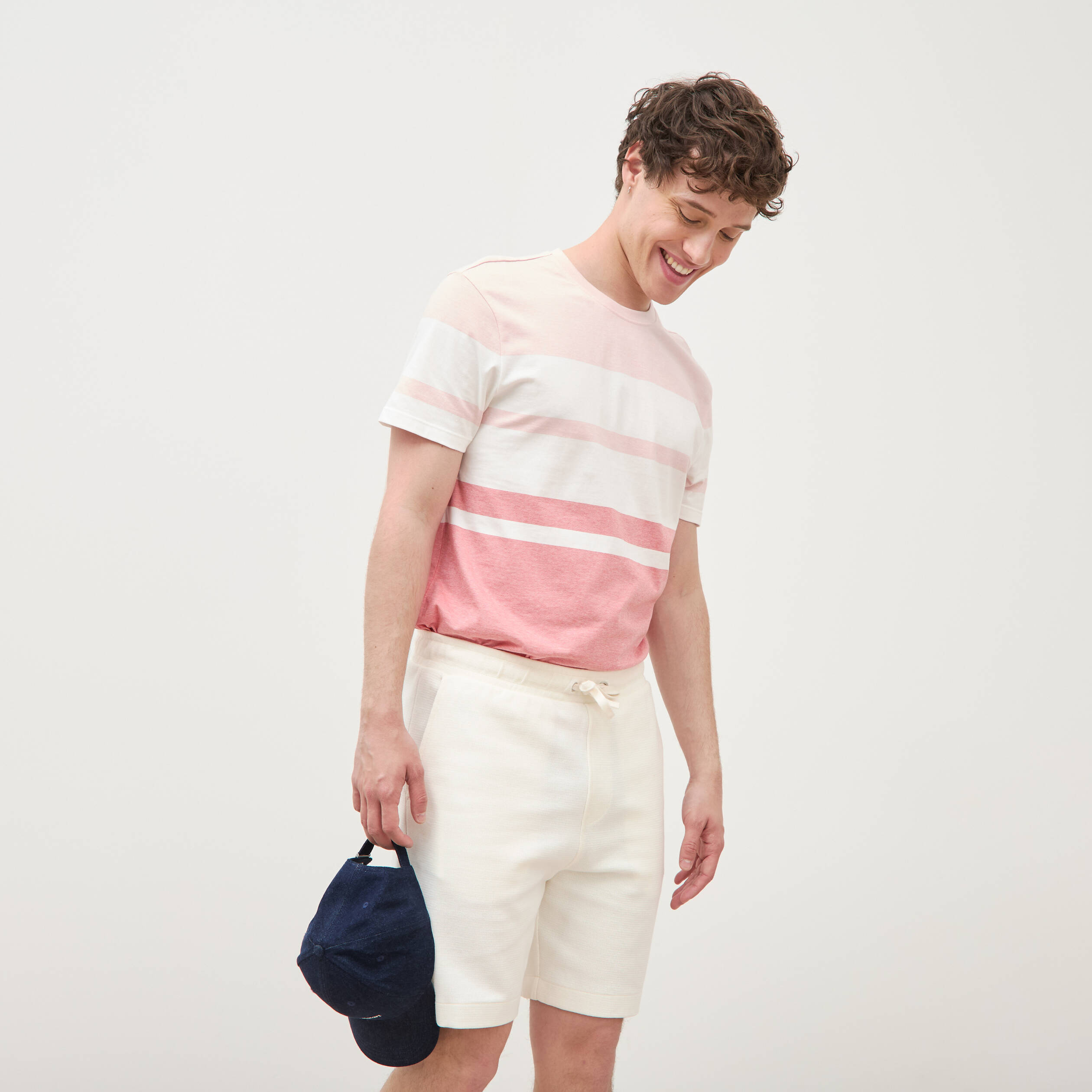 Short ecru homme