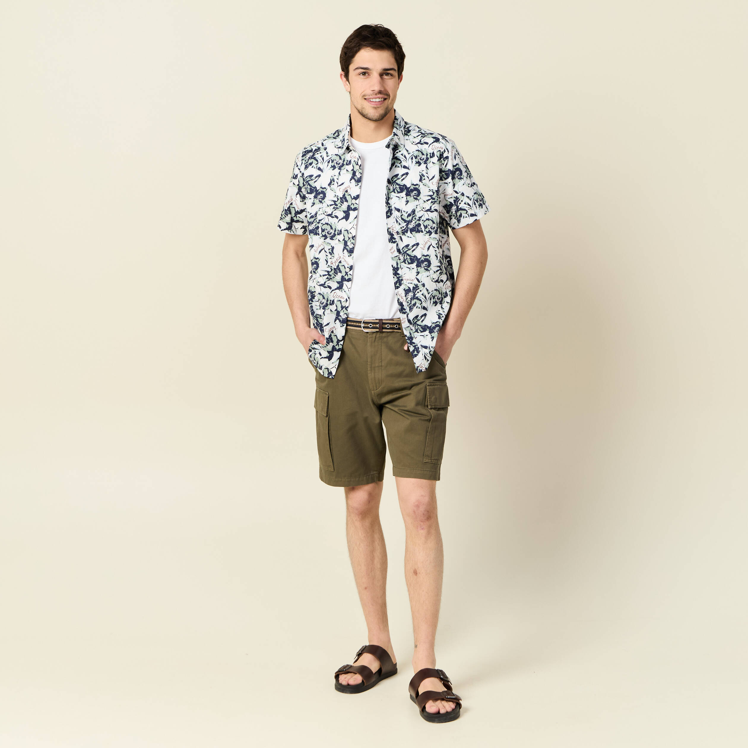 chemise manches courtes blanc homme Chemise manches courtes blanc homme