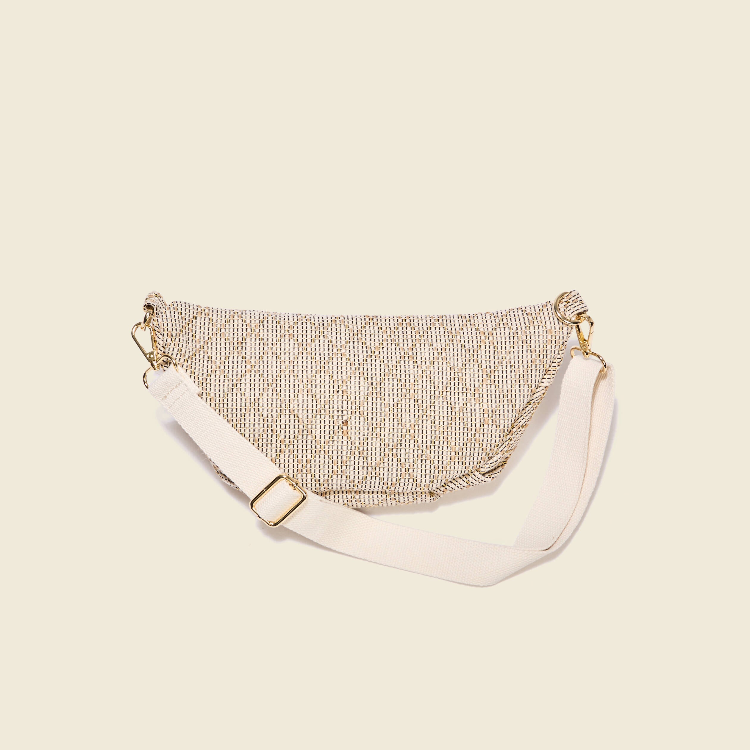 Sac banane sable femme