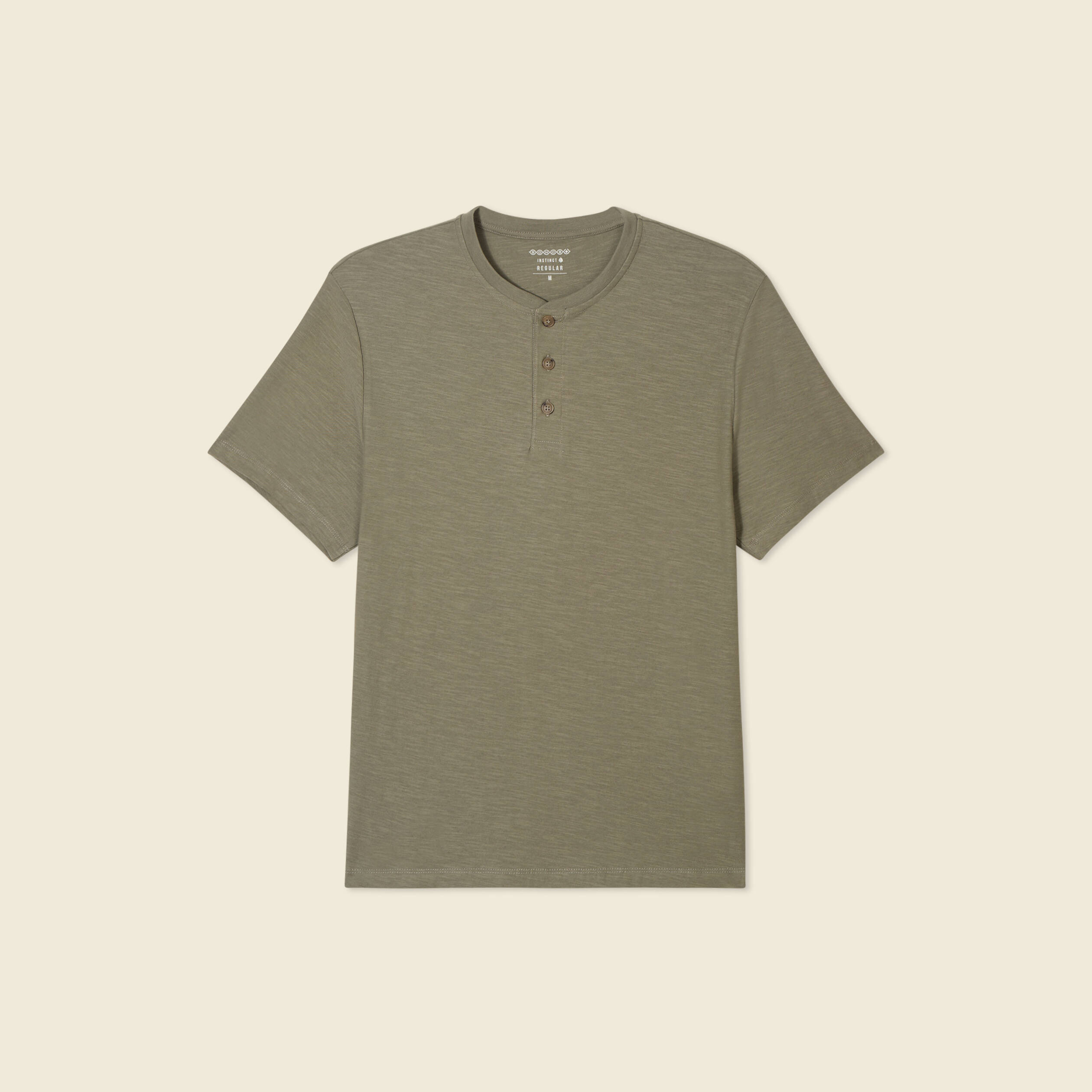 t shirt manches courtes vert kaki homme T-shirt manches courtes vert kaki homme