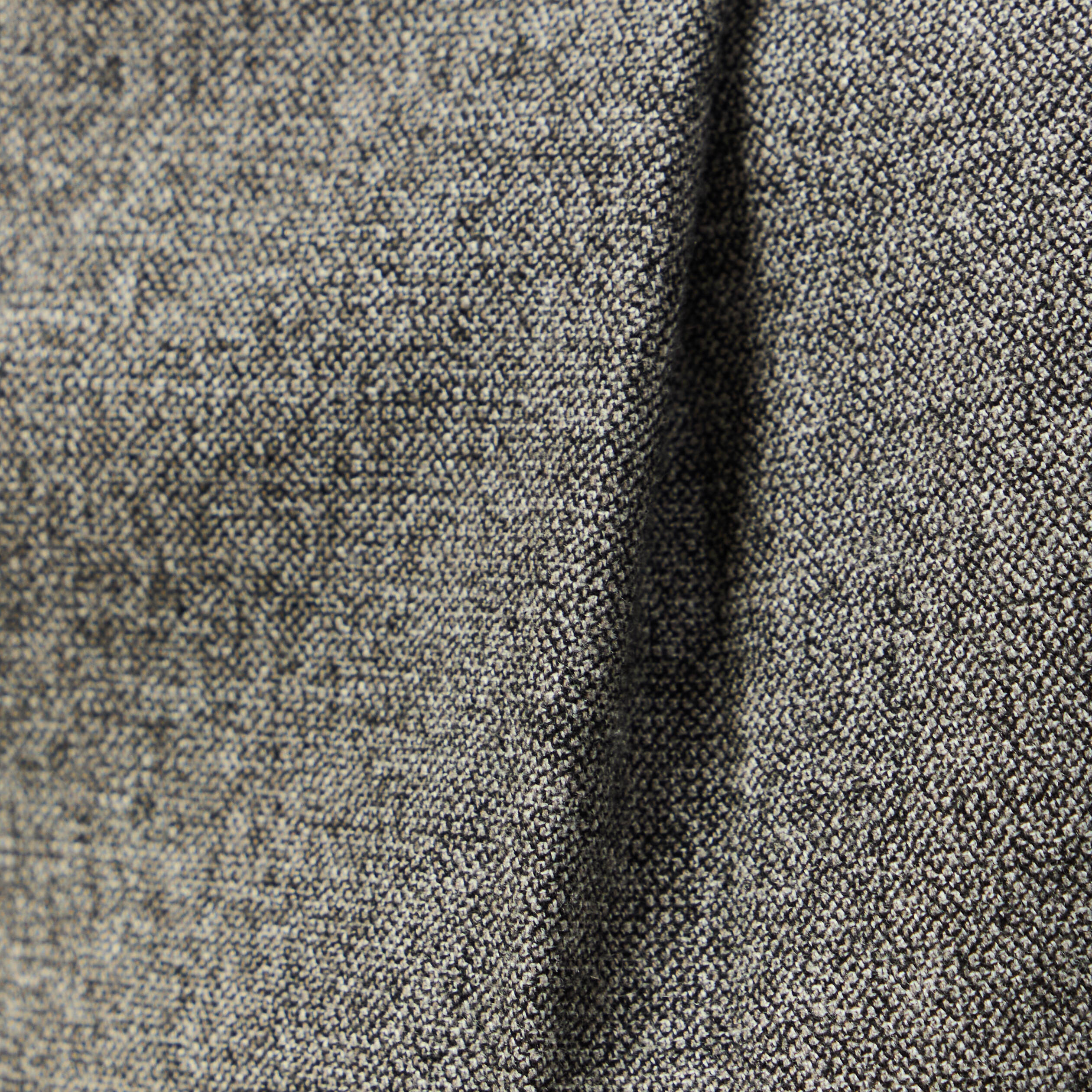Bermuda large taille haute gris femme