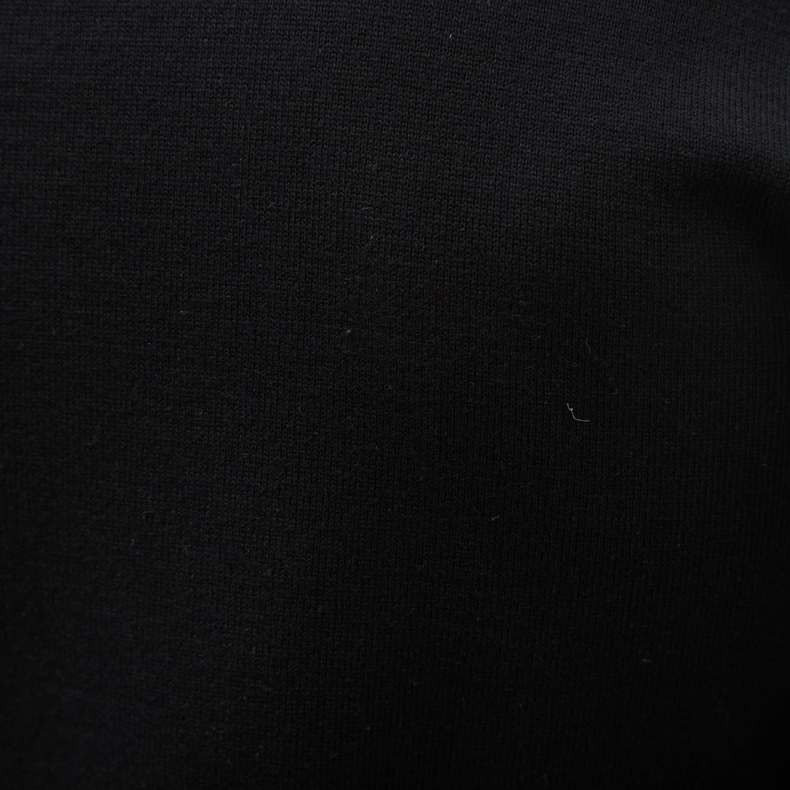 Pull manches longues noir homme