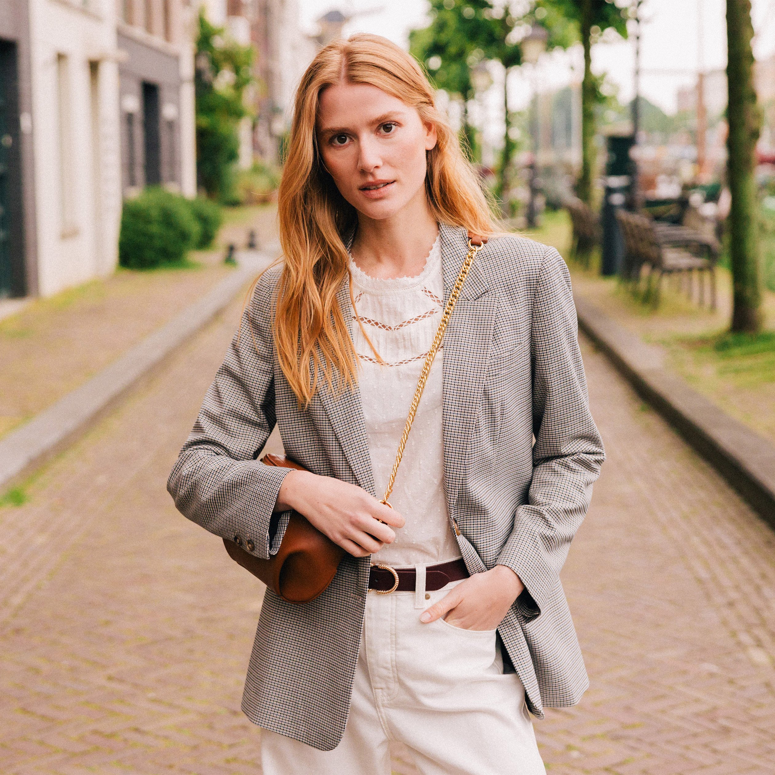 veste blazer eco responsable bleu marine femme Veste blazer éco-responsable bleu marine femme