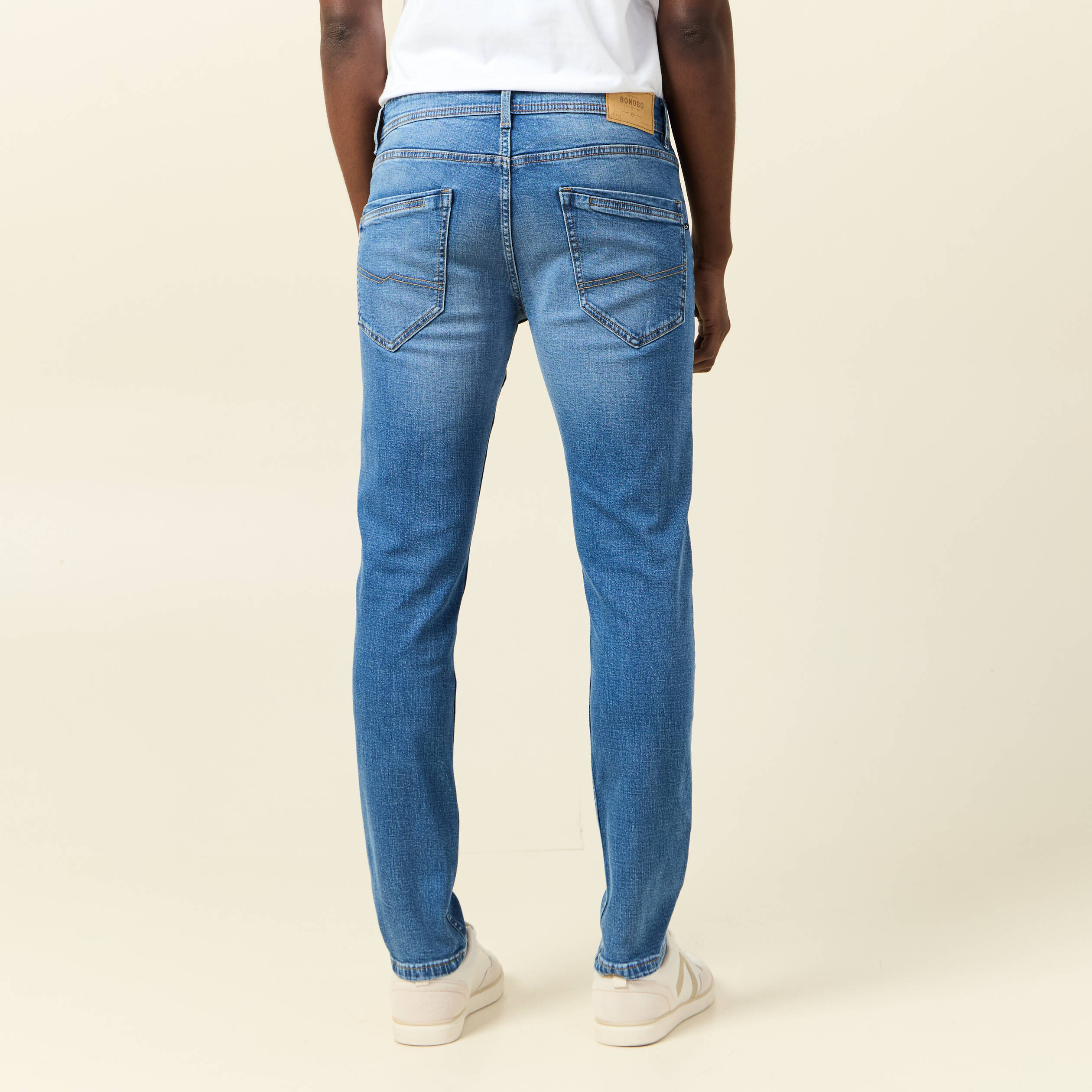 jeans slim eco responsable denim stone homme Jeans slim éco-responsable denim stone homme