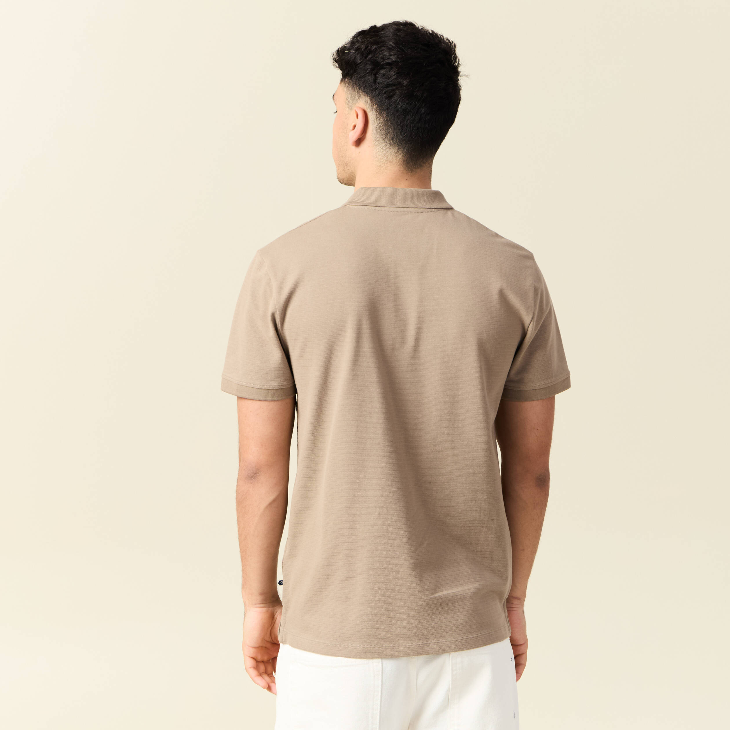 polo eco responsable taupe homme Polo éco-responsable taupe homme