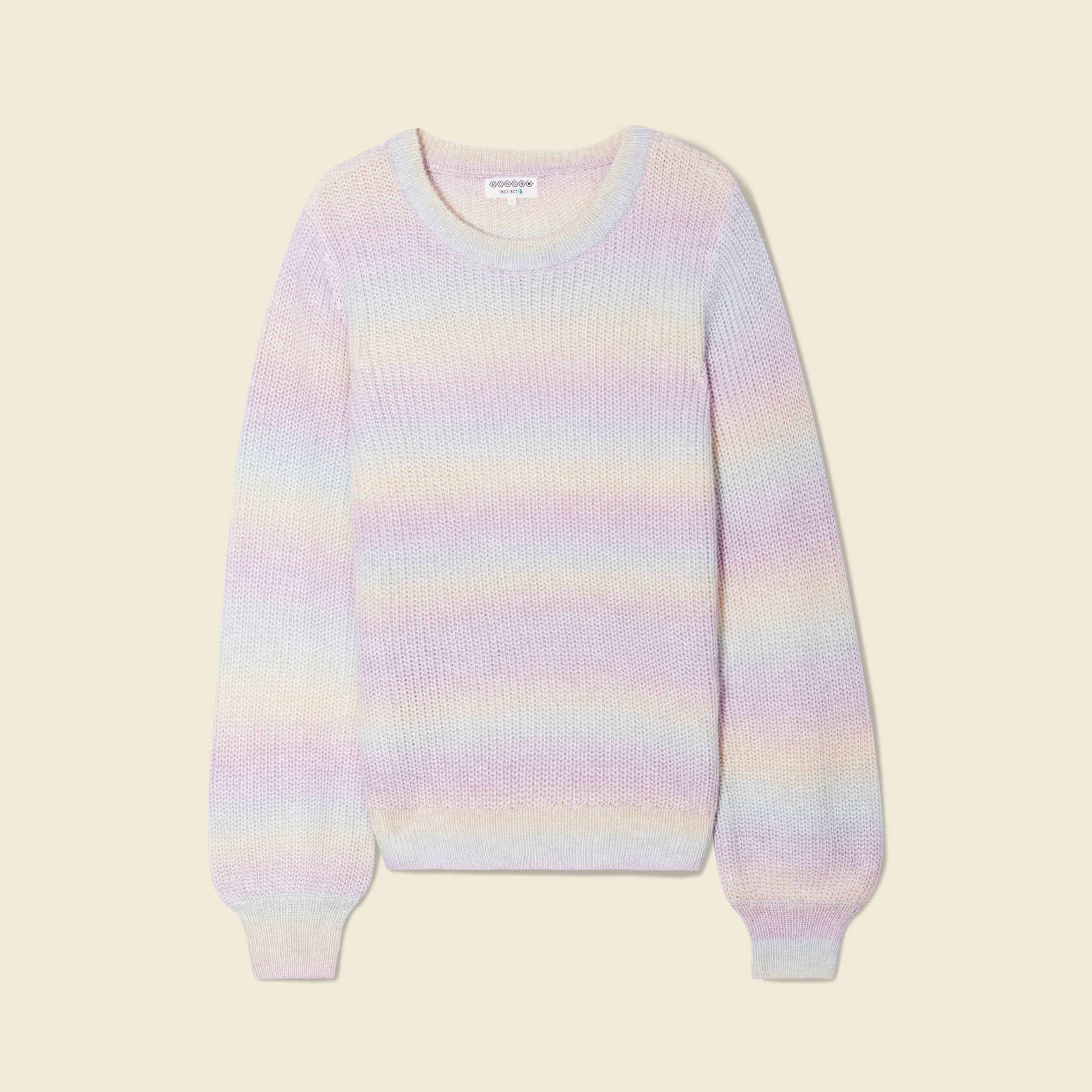Pull co responsable jaune fluo femme