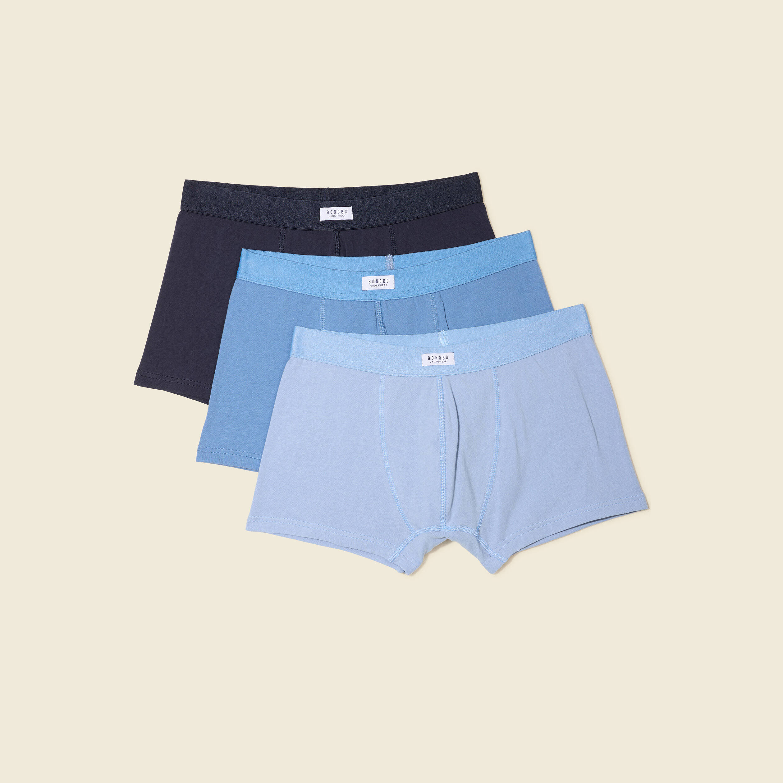 lot 3 boxers bleu marine homme Lot 3 boxers bleu marine homme