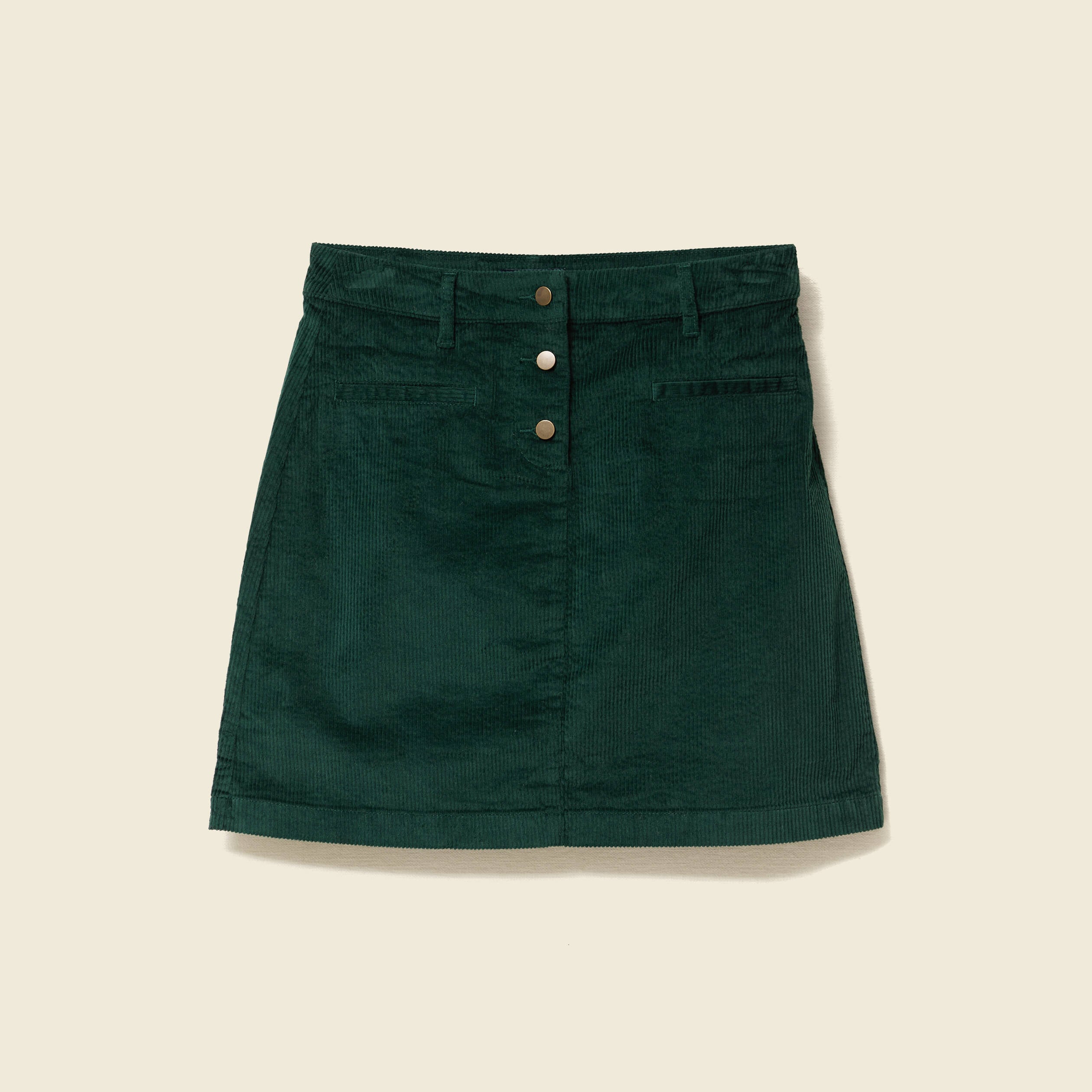 Jupe vert fonc&eacute; femme