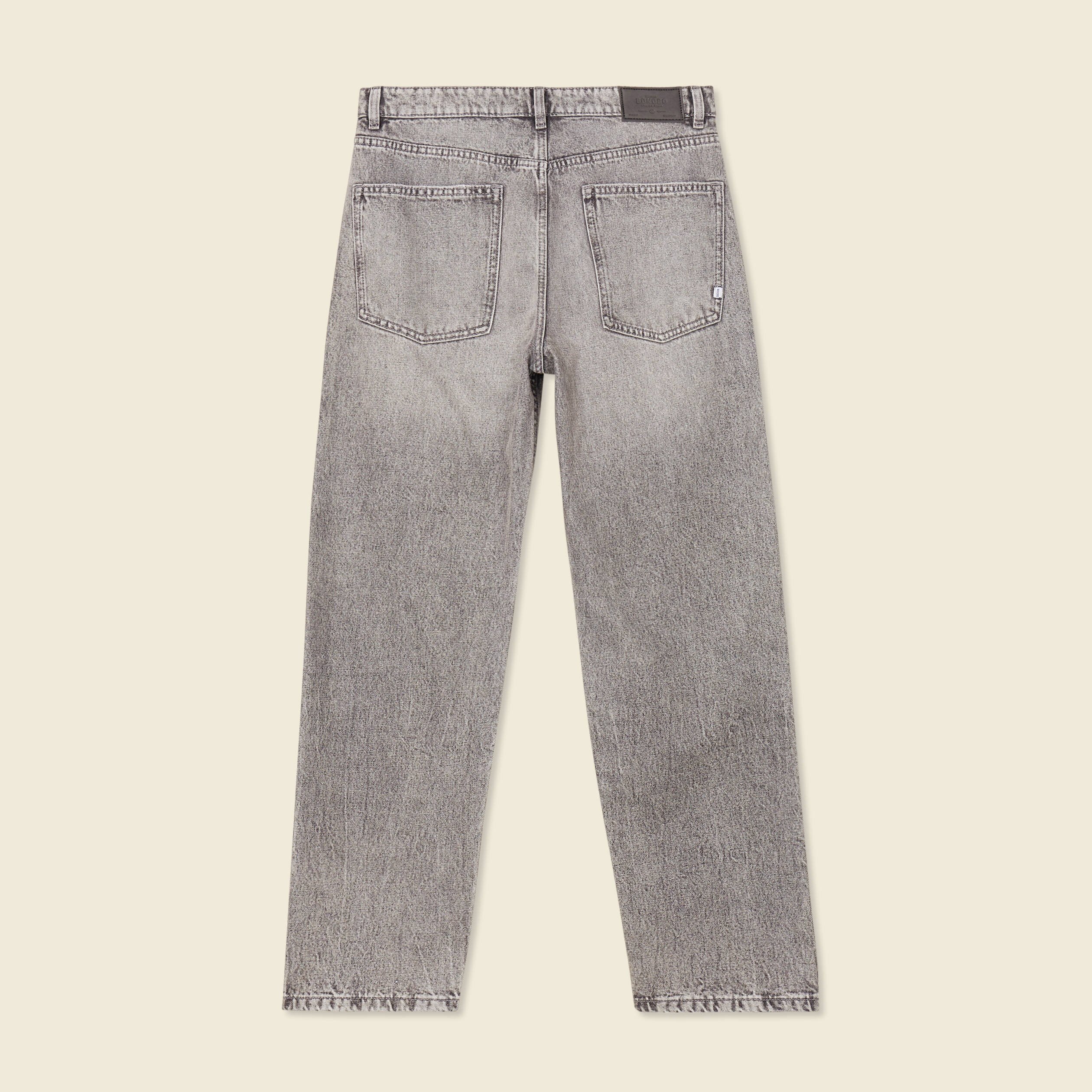 jeans relax 5 poches denim gris homme Jeans relax 5 poches denim gris homme