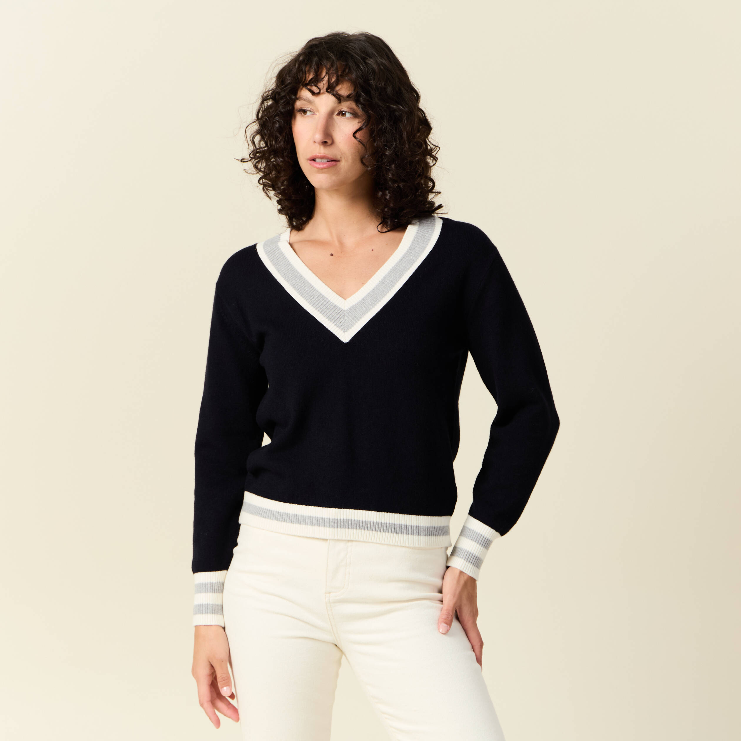 pull manches longues bleu marine femme Pull manches longues bleu marine femme