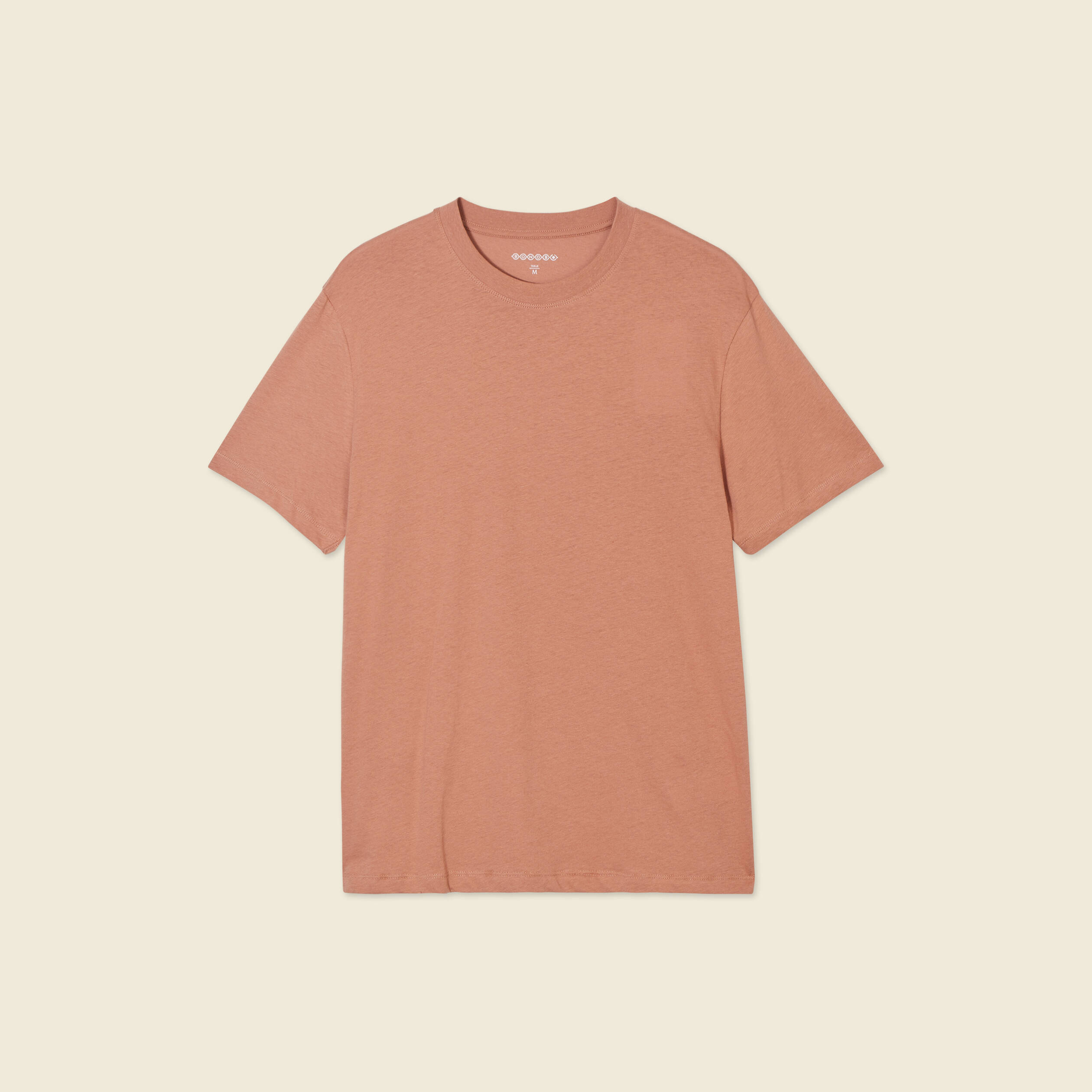 t shirt manches courtes vieux rose homme T-shirt manches courtes vieux rose homme