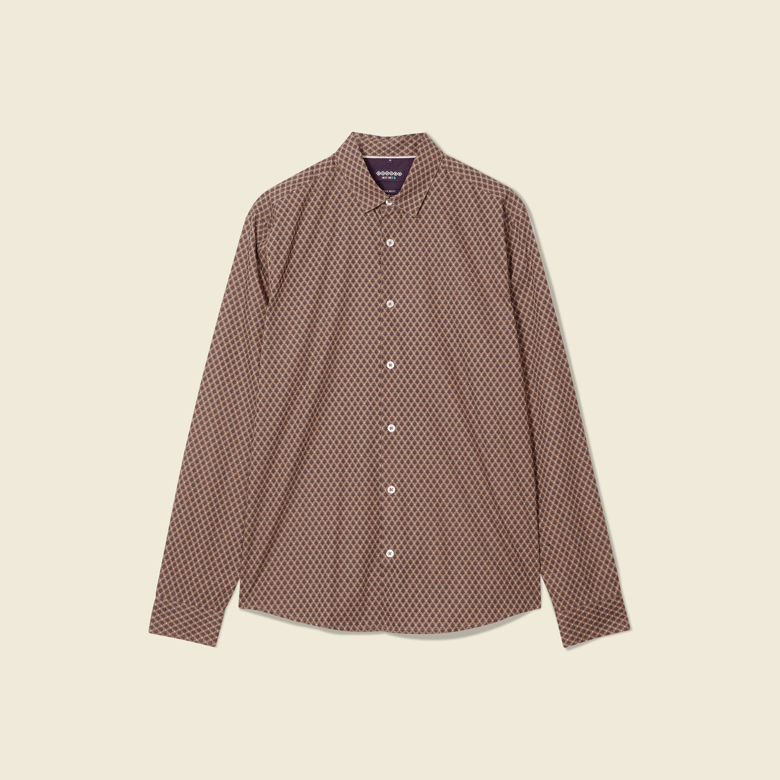 chemise marron homme Chemise marron homme